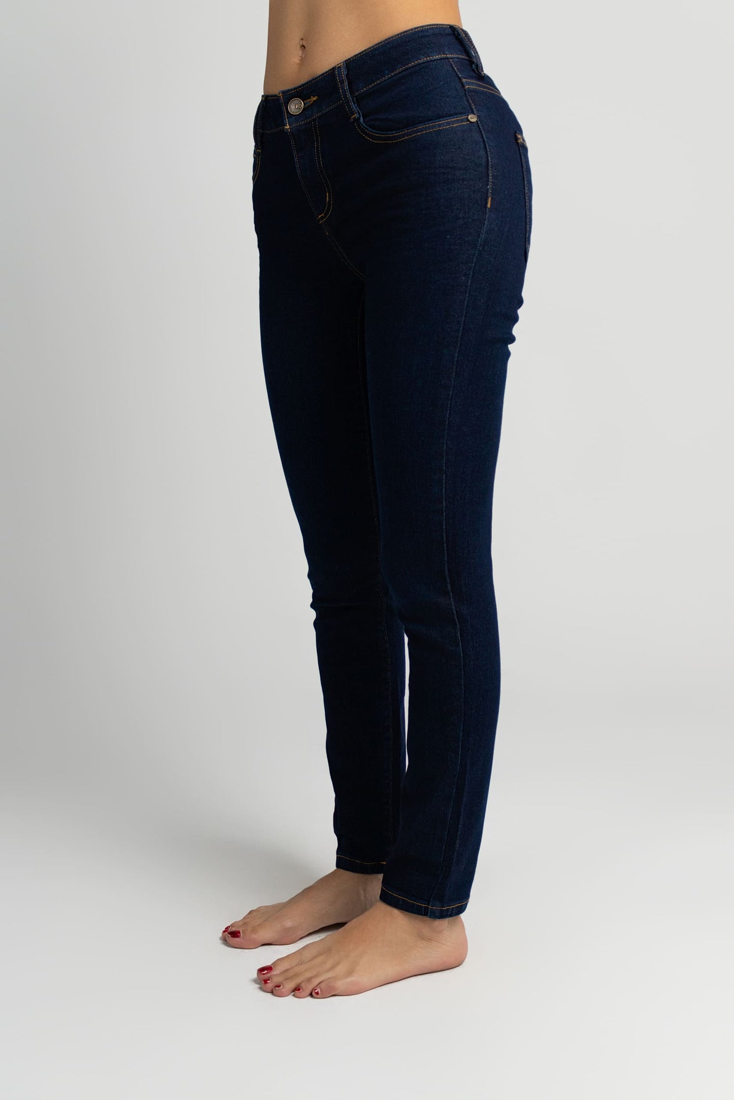 Jean Skinny Azul Medio