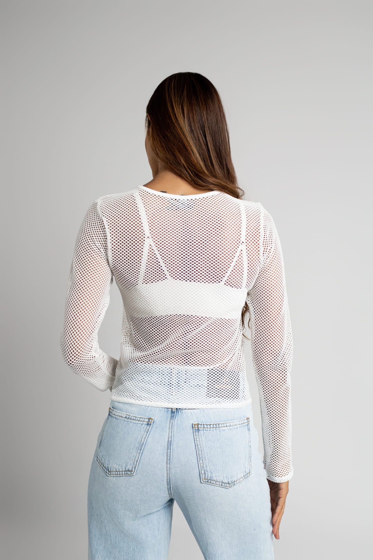 Camibuso Malla Blanco