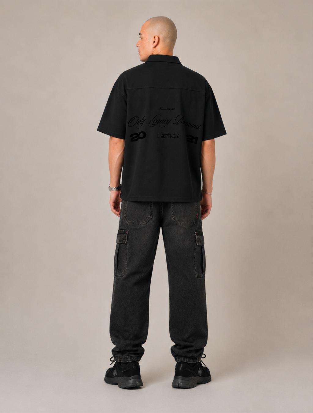 Jean Cargo Negro