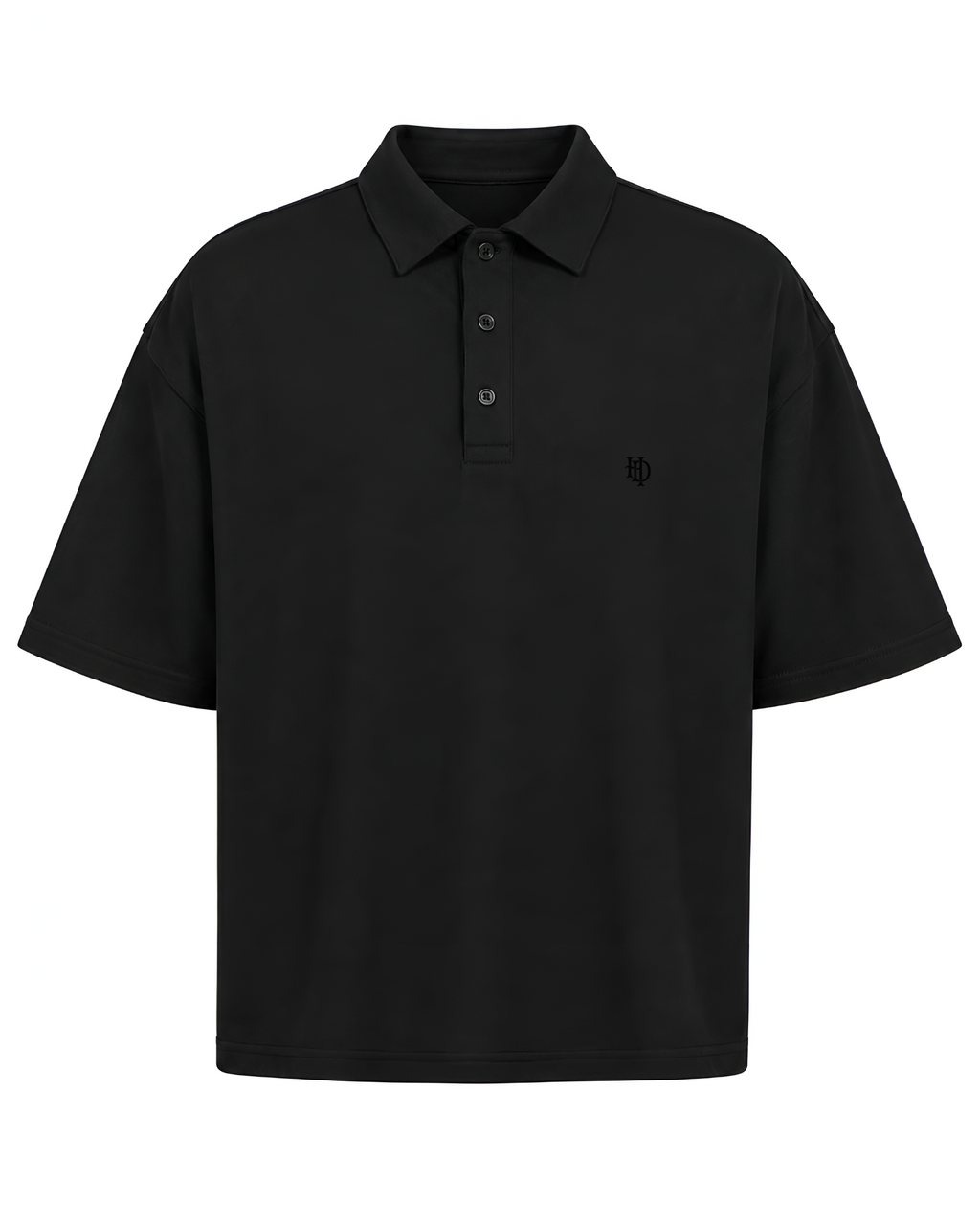Camisa Polo Negra