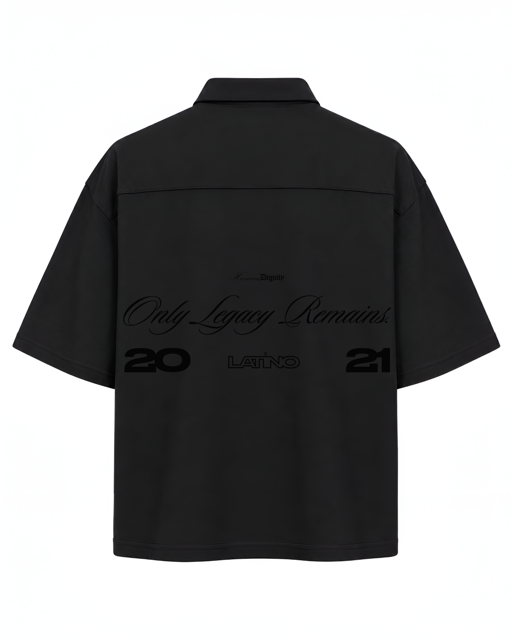 Camisa Polo Negra