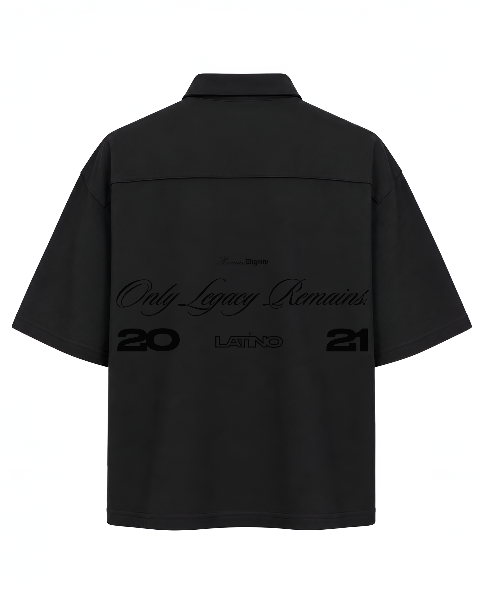 Camisa Polo Negra