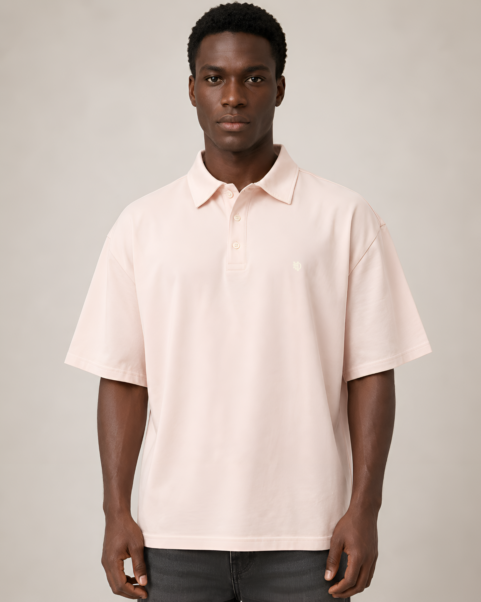 Camisa Polo Salmon