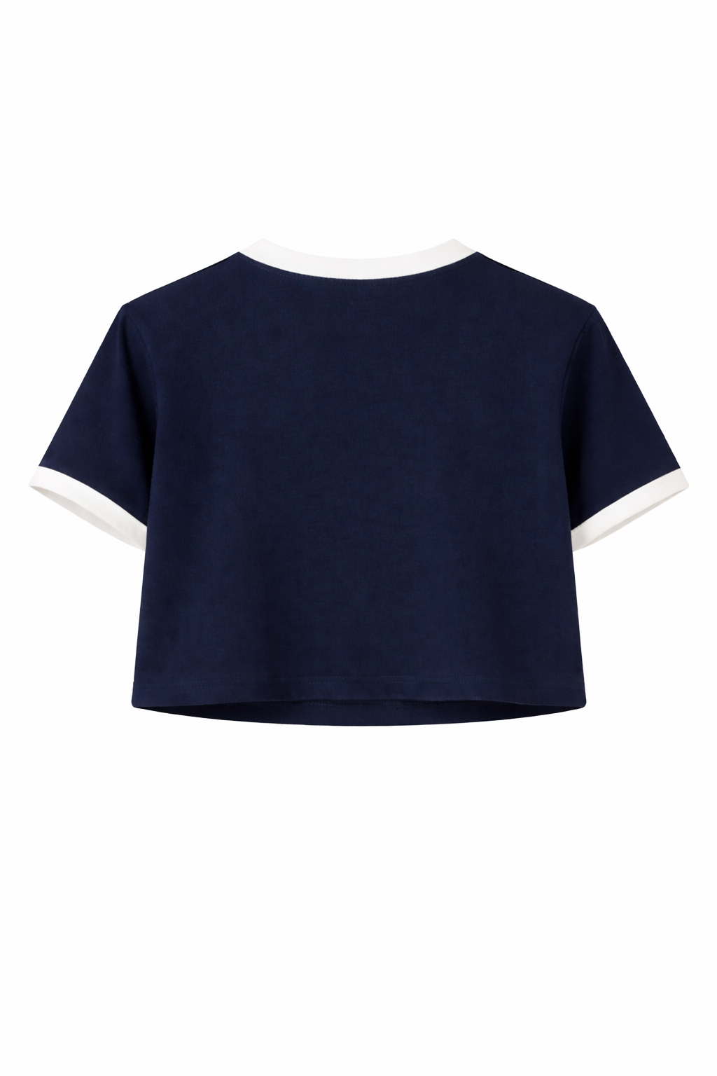 Camiseta Crop Azul