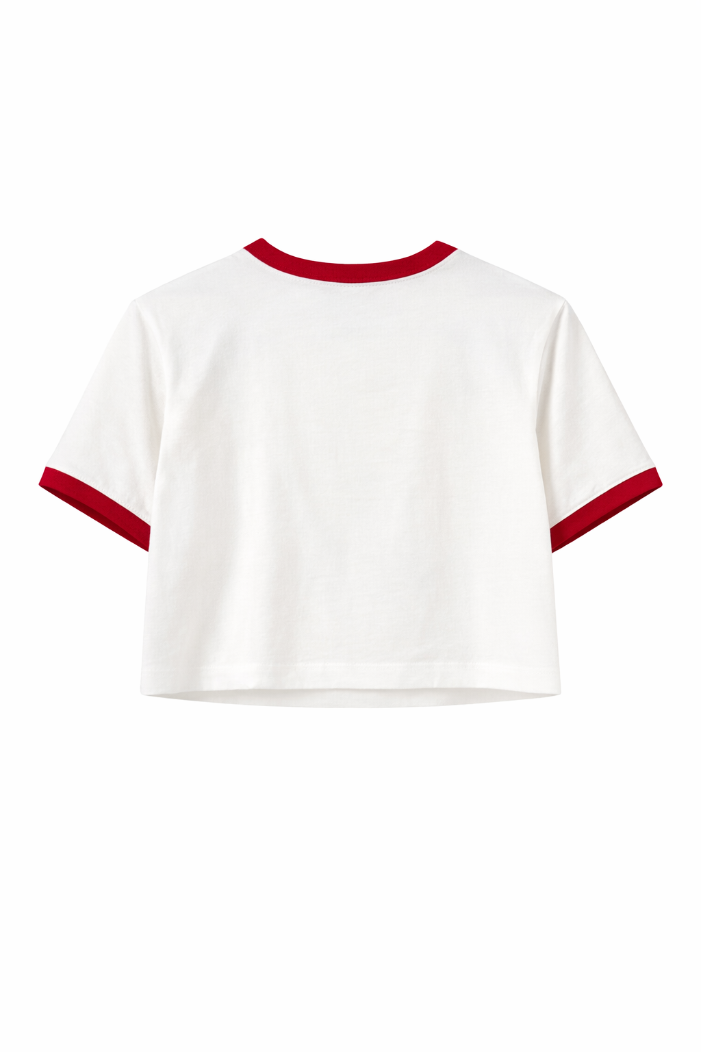 Camiseta Crop Blanca