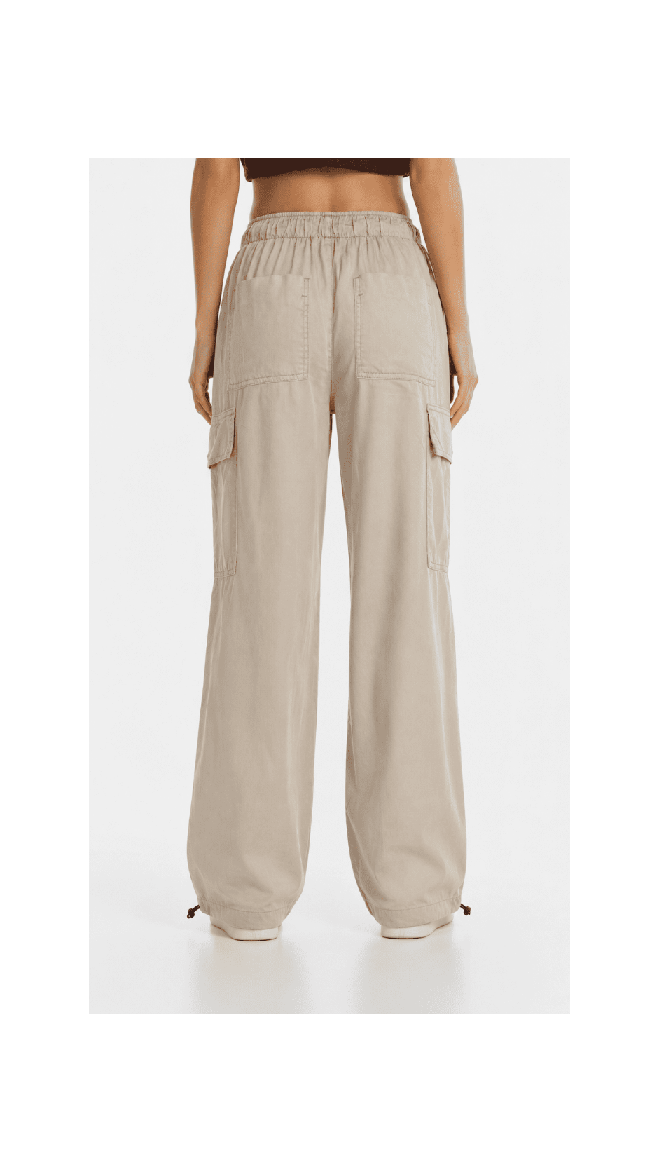 Pantalón Cargo Beige