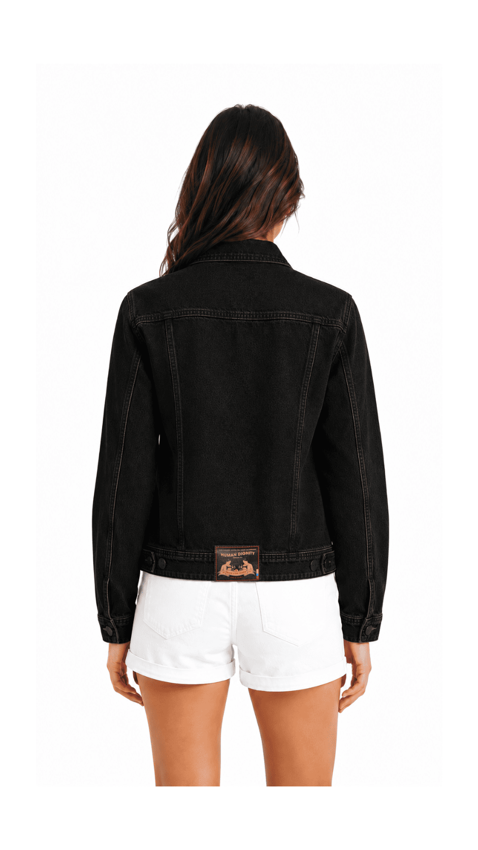 Chaqueta Trucker Negra