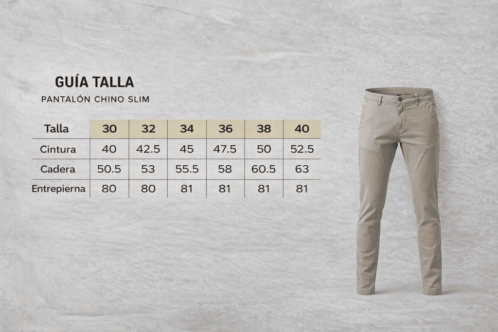 Pantalón Clásico Caqui