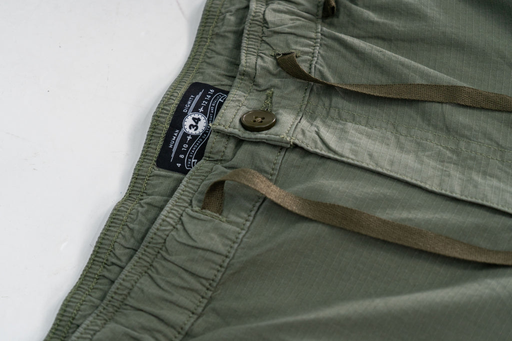 Jogger Fit Ancho Verde