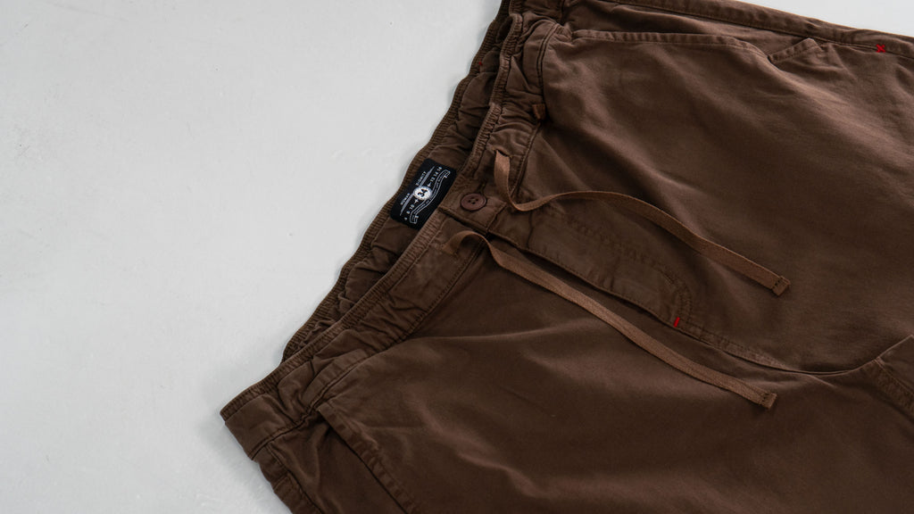 Jogger Fit Ancho Cafe