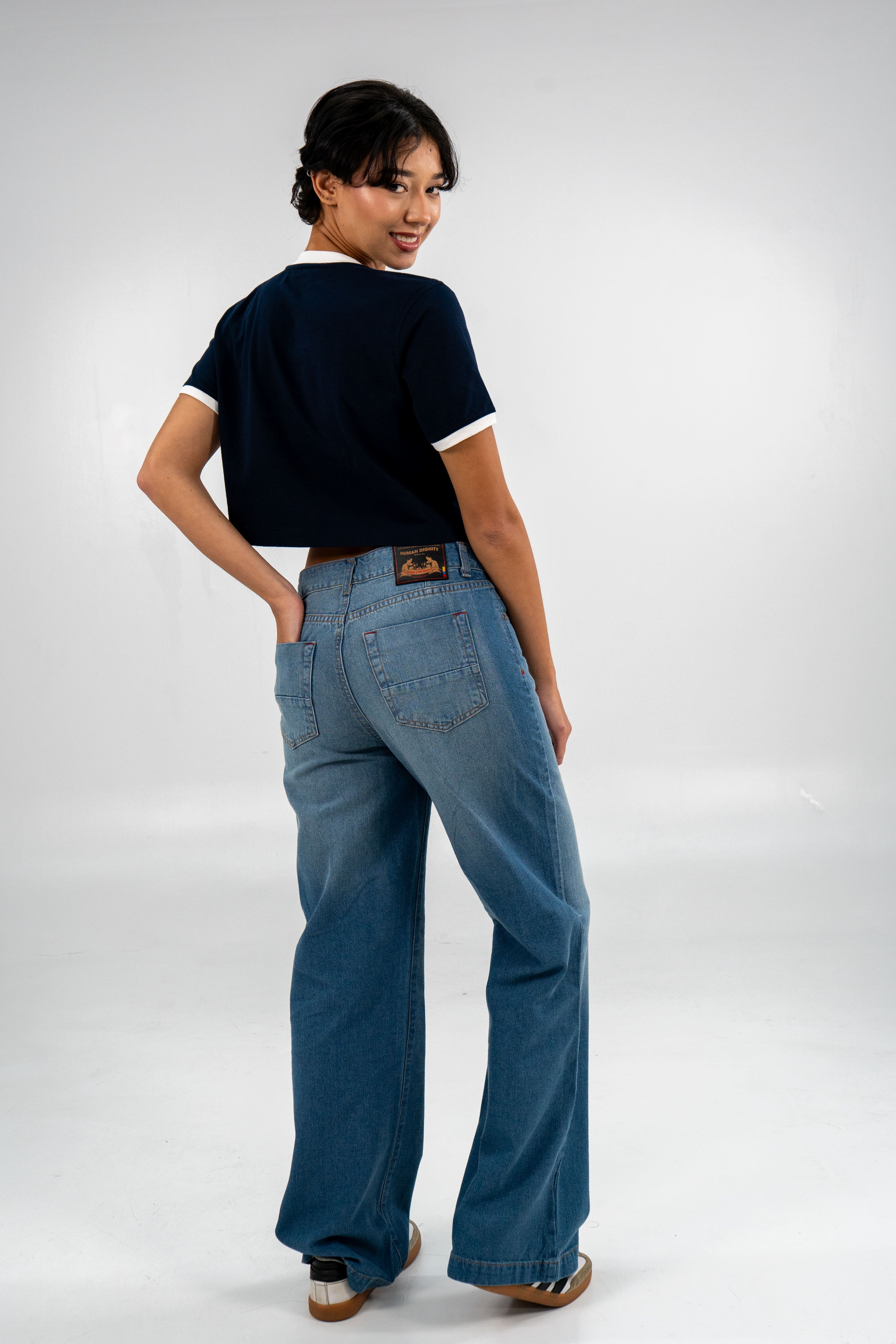 Jean Recto Azul