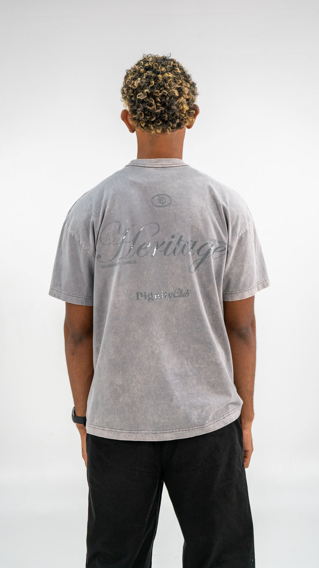 Camiseta Lavado Gris