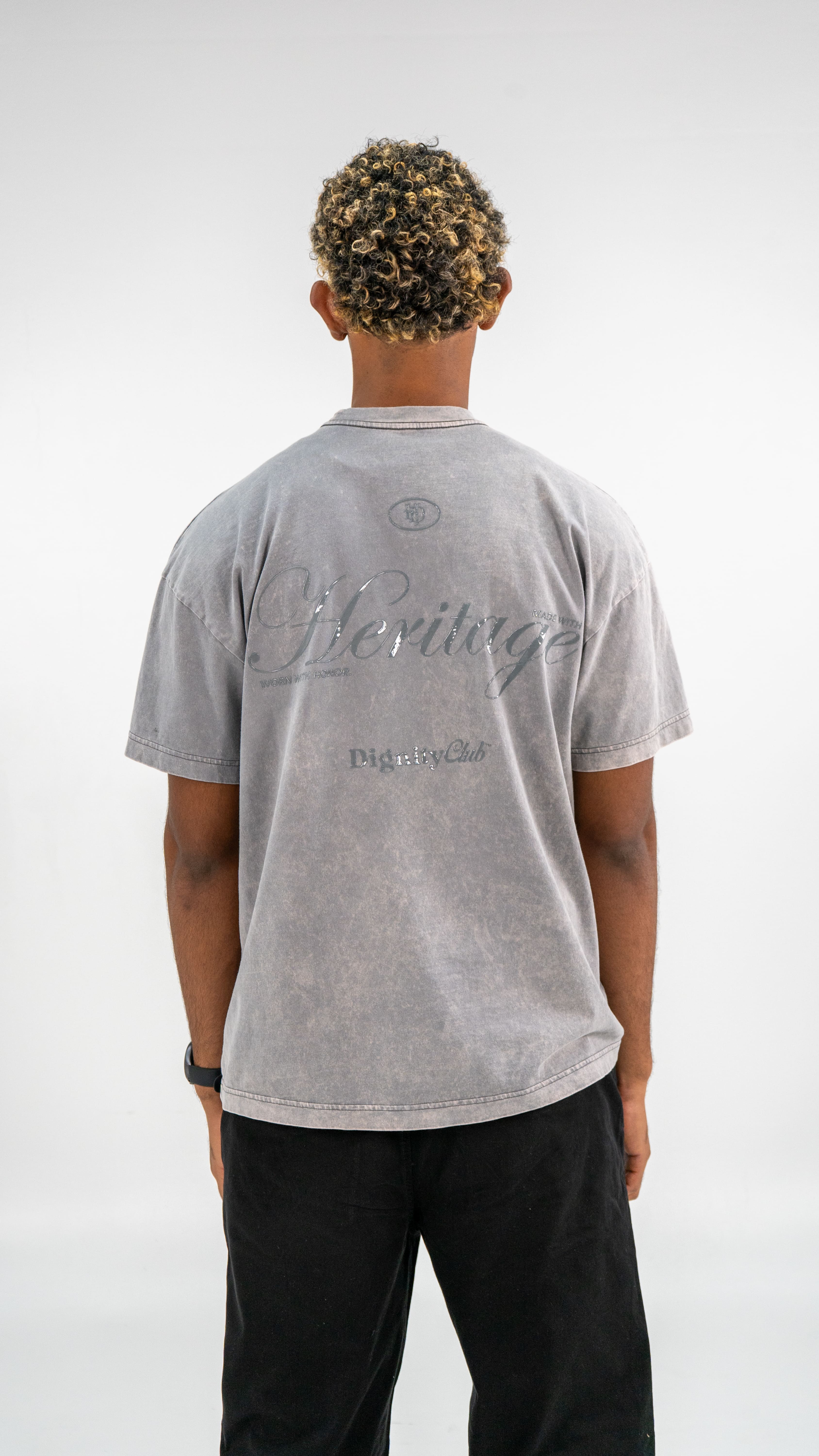 Camiseta Lavado Gris