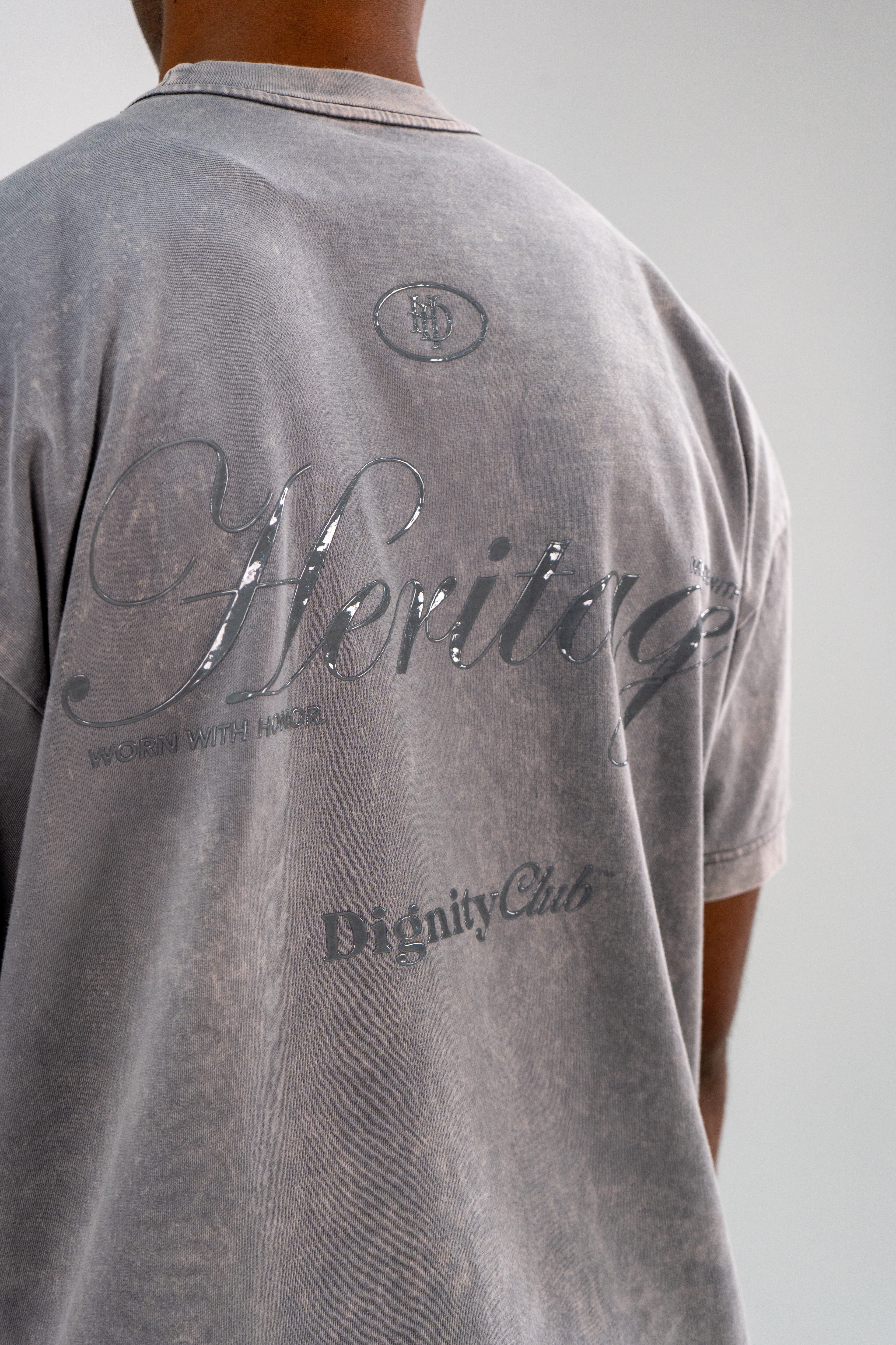 Camiseta Lavado Gris