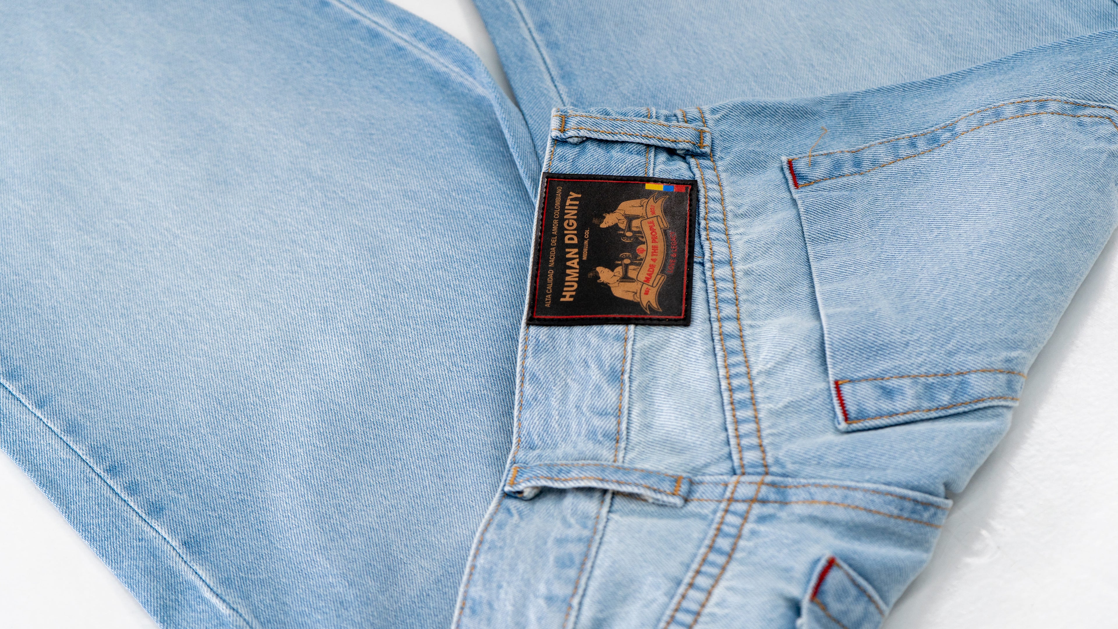 Jean Wide Azul