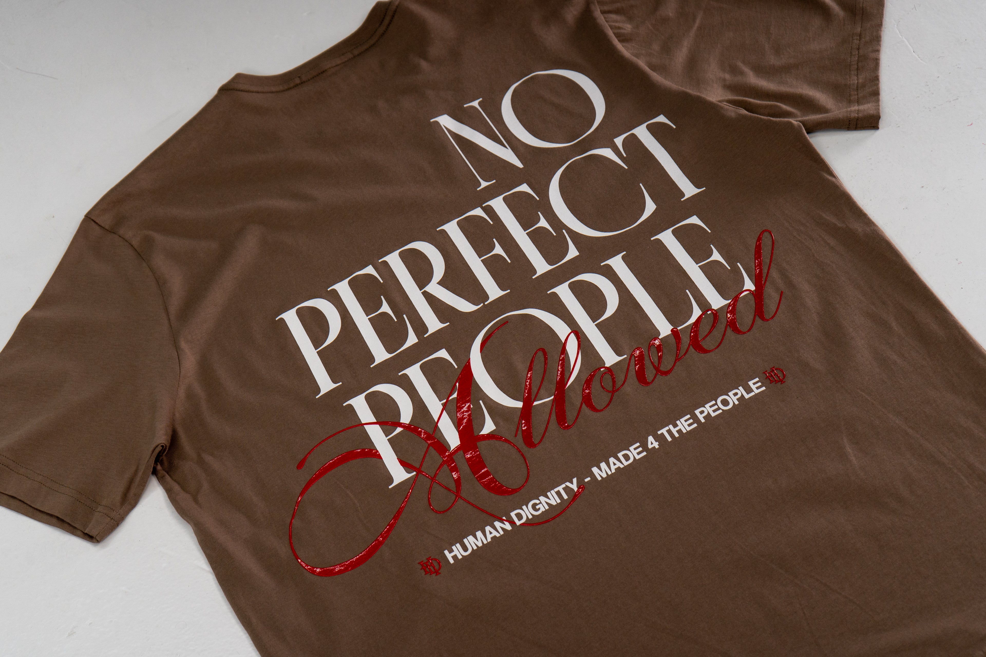 Camiseta No Perfect Cafe