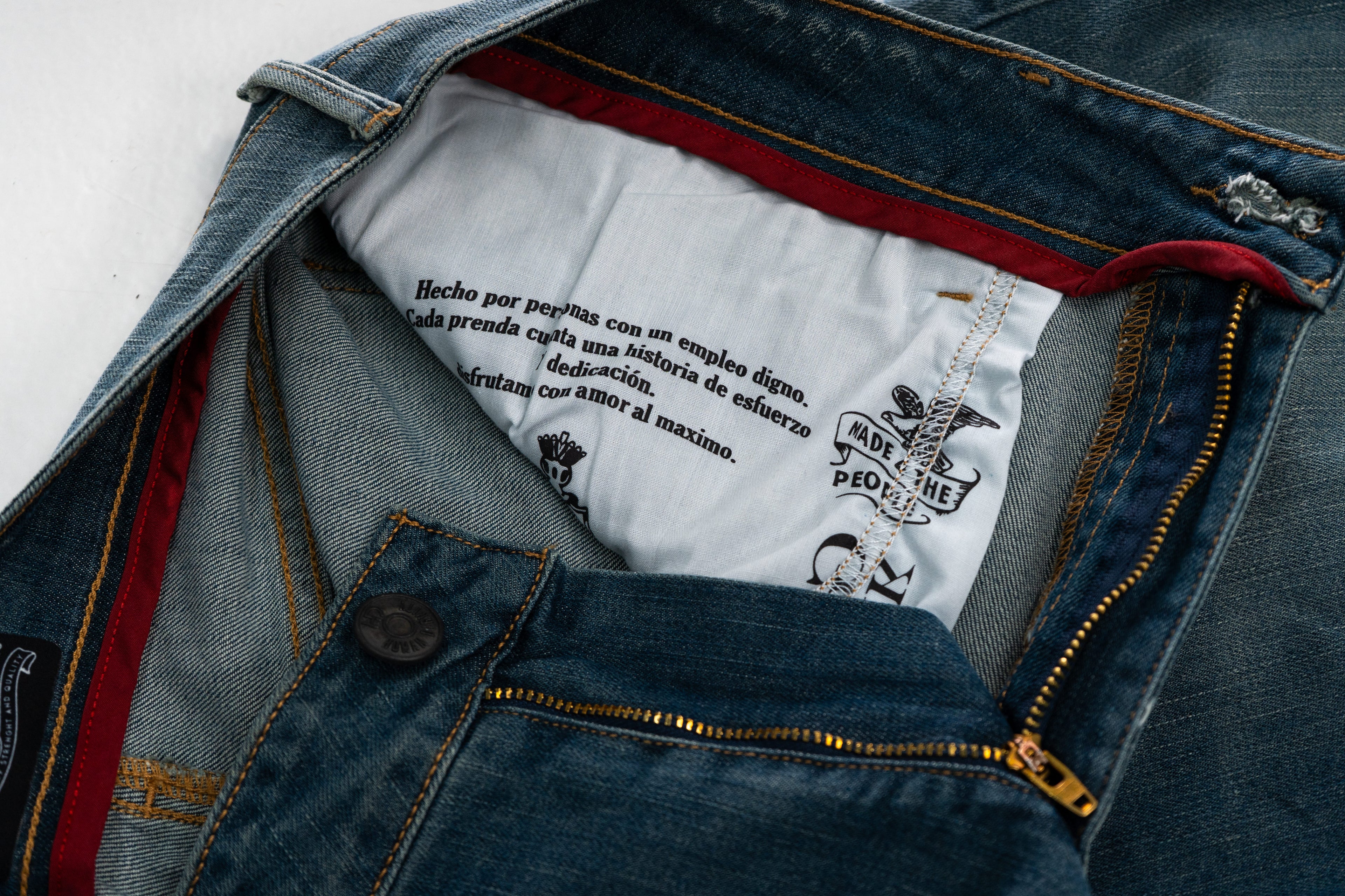 Jean Stretch Lavado Gris