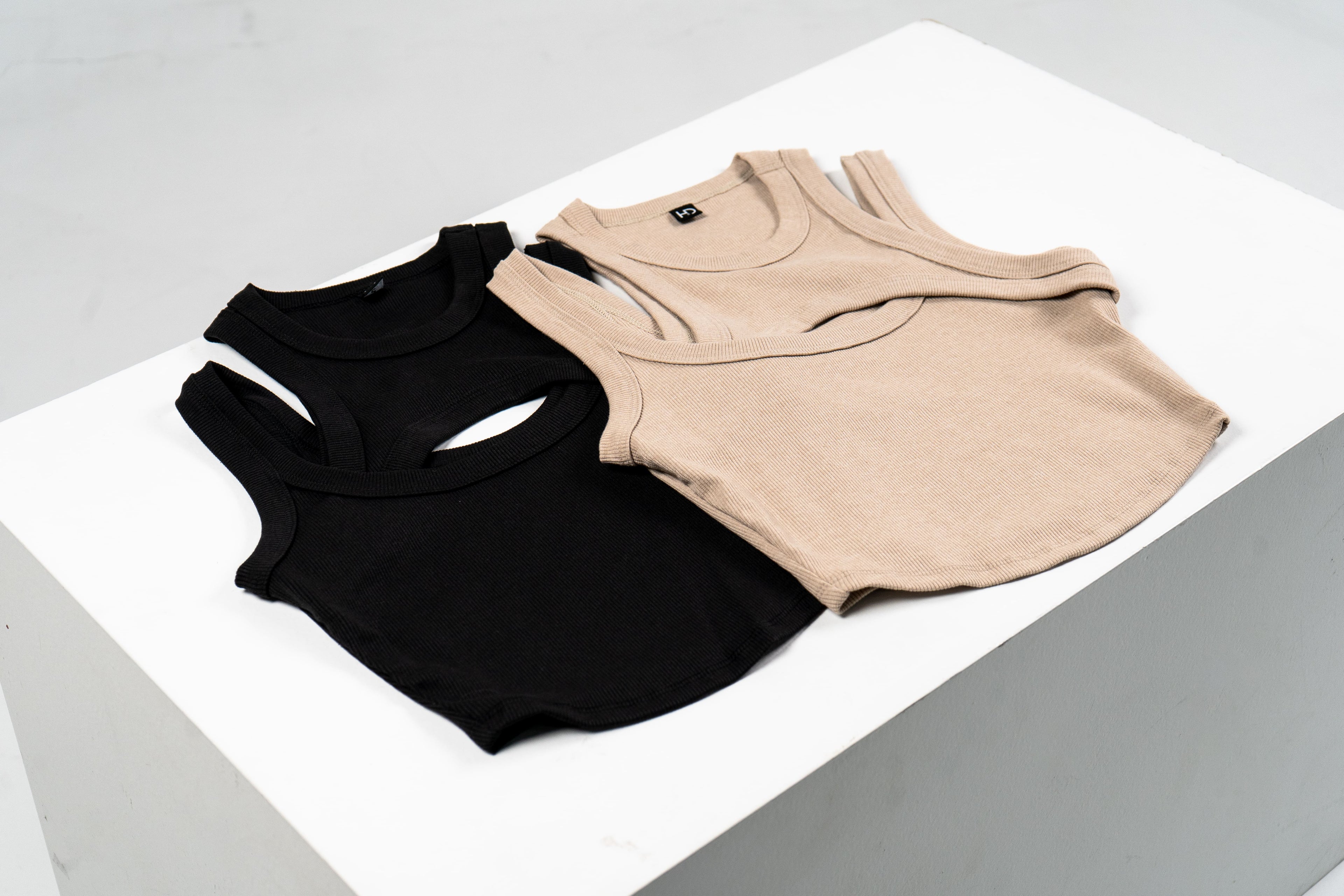 camiseta Top NEGRA