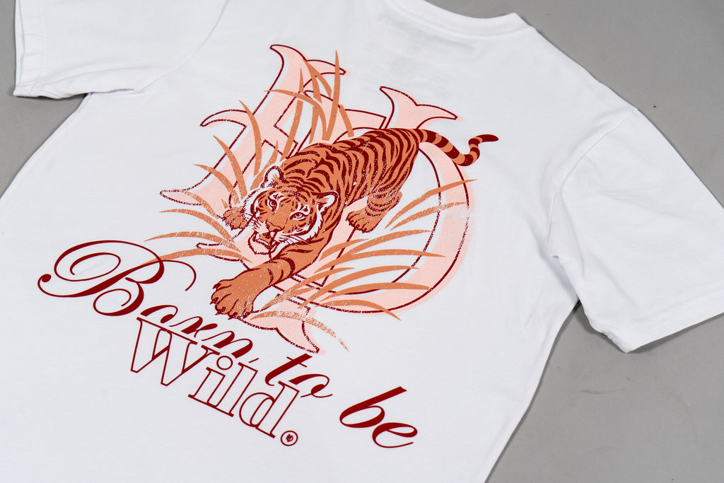 Camiseta Wild Blanca