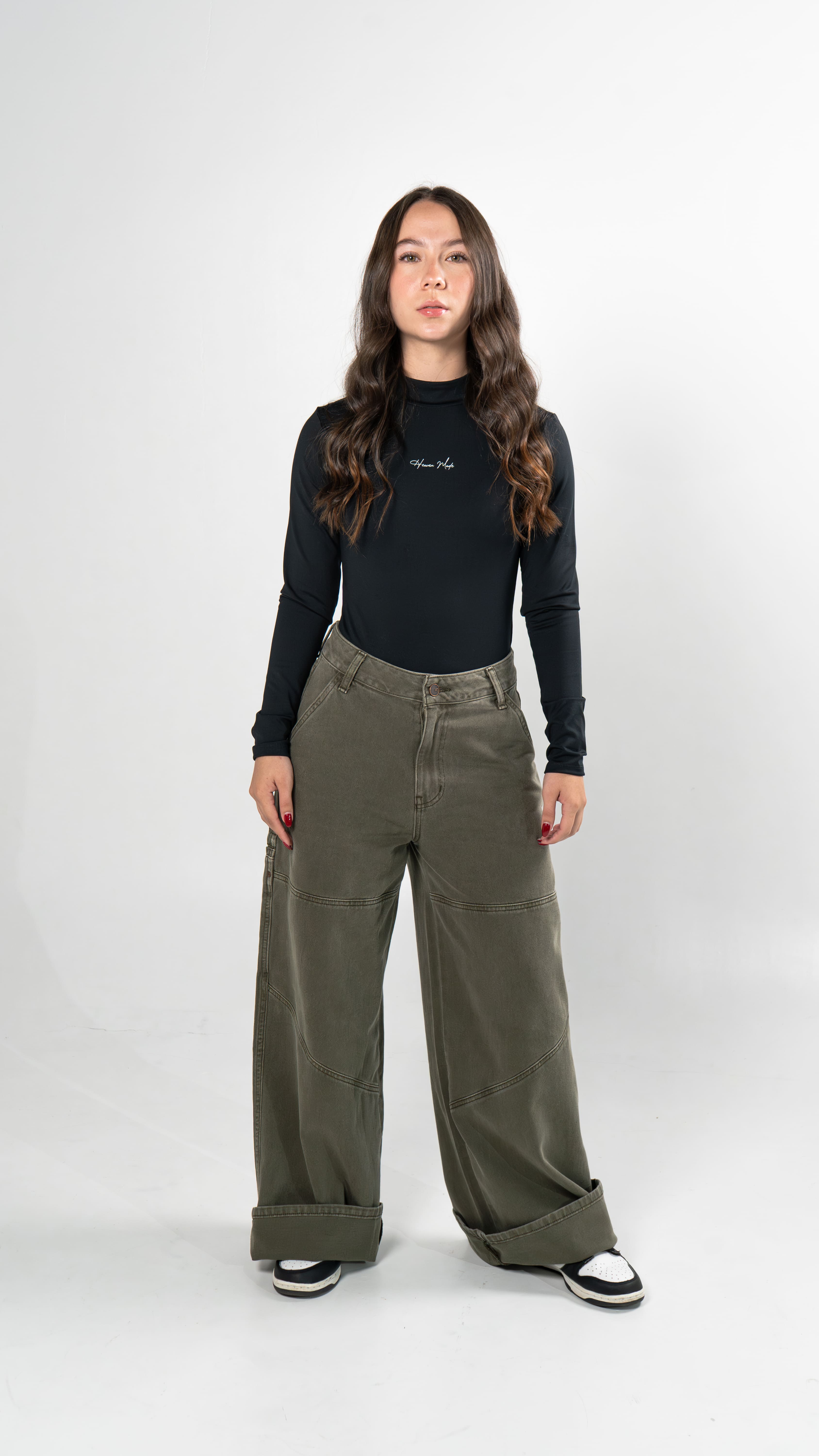 Jean Wide Verde