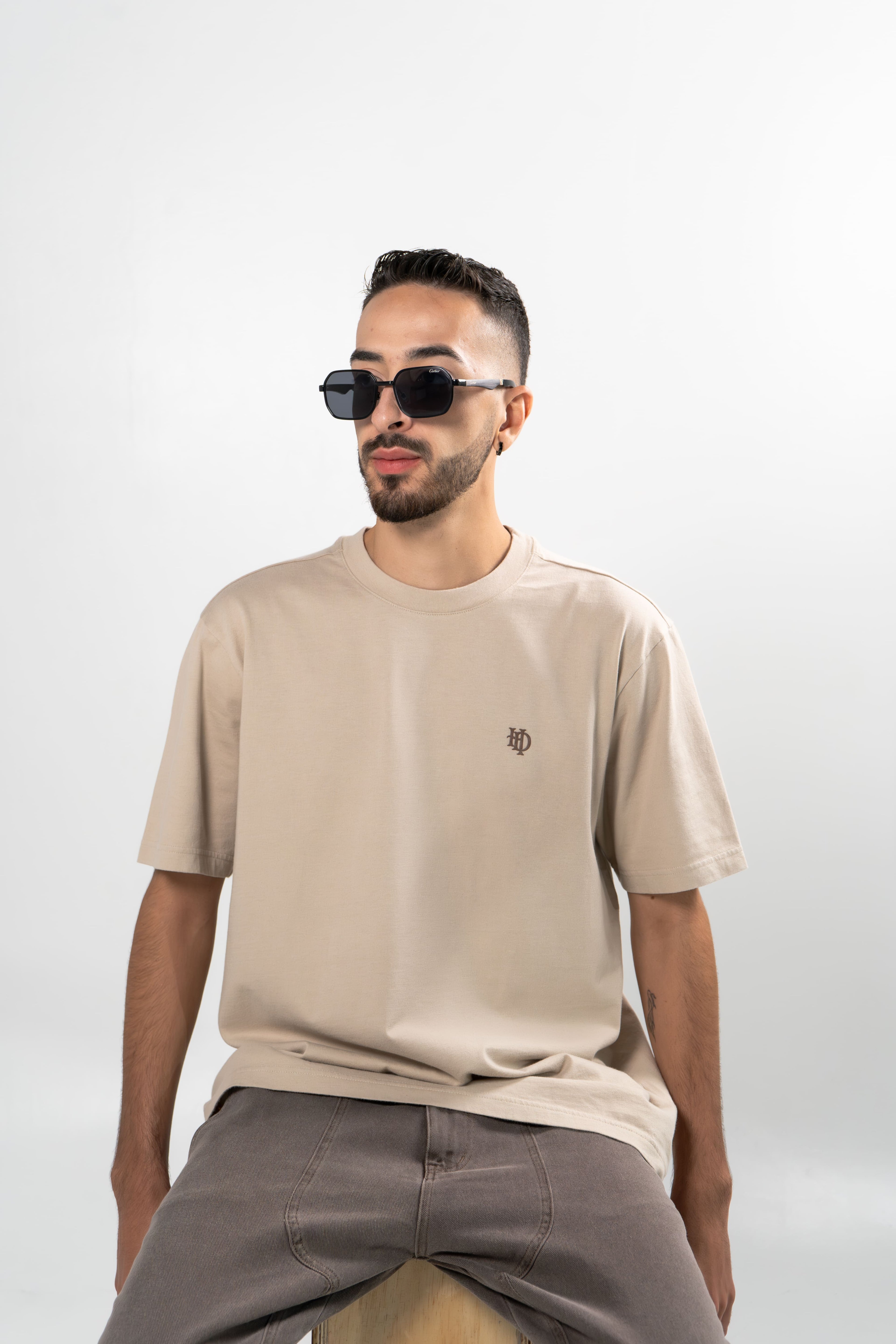 Camiseta Basic Beige