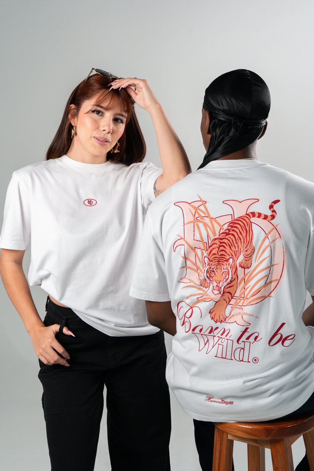 Camiseta Wild Blanca