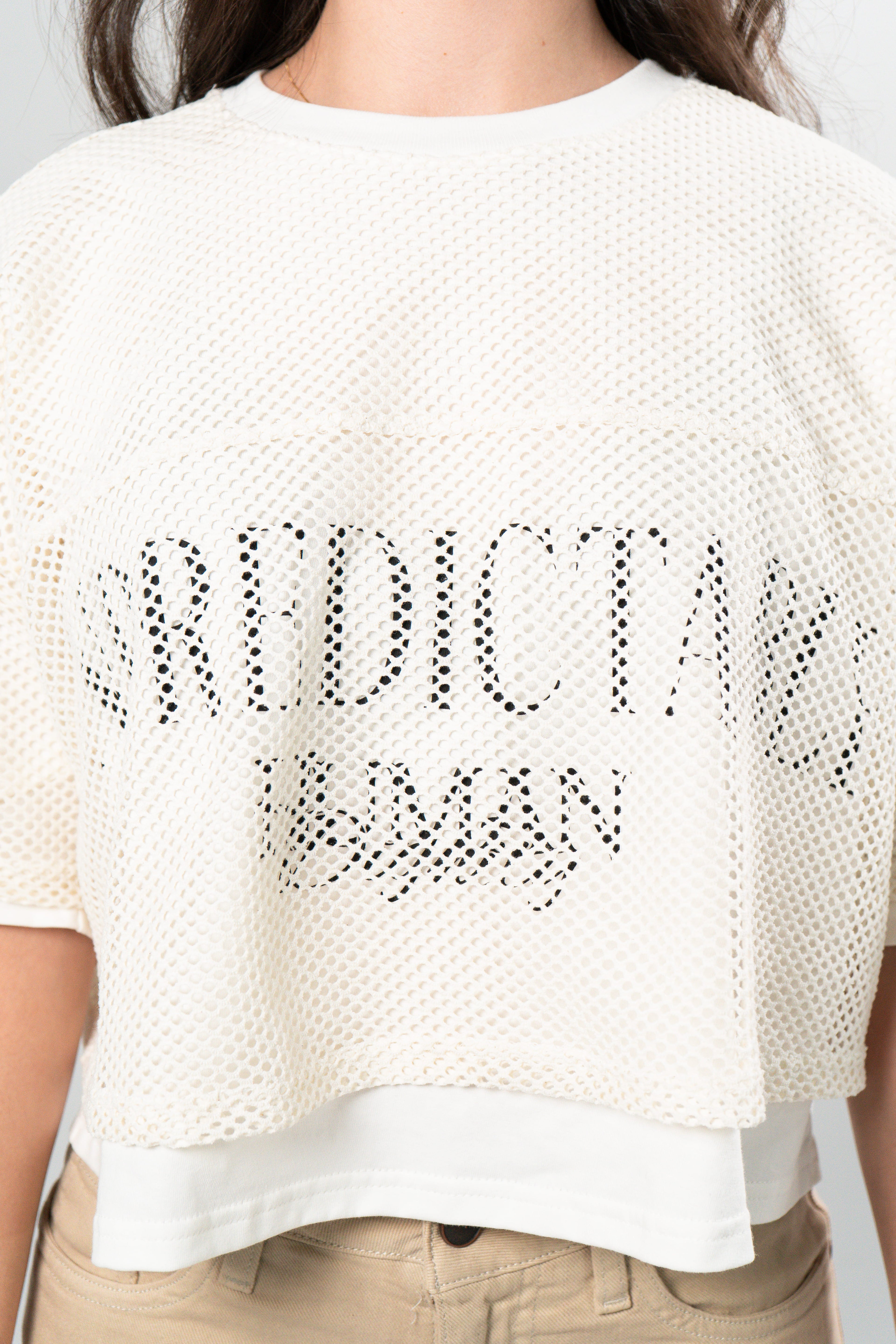 Camisa Doble Over Blanca