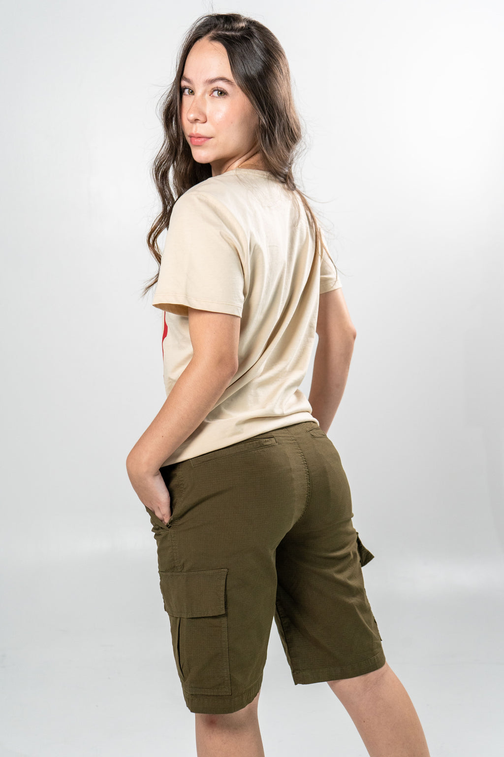Camiseta Wild Beige