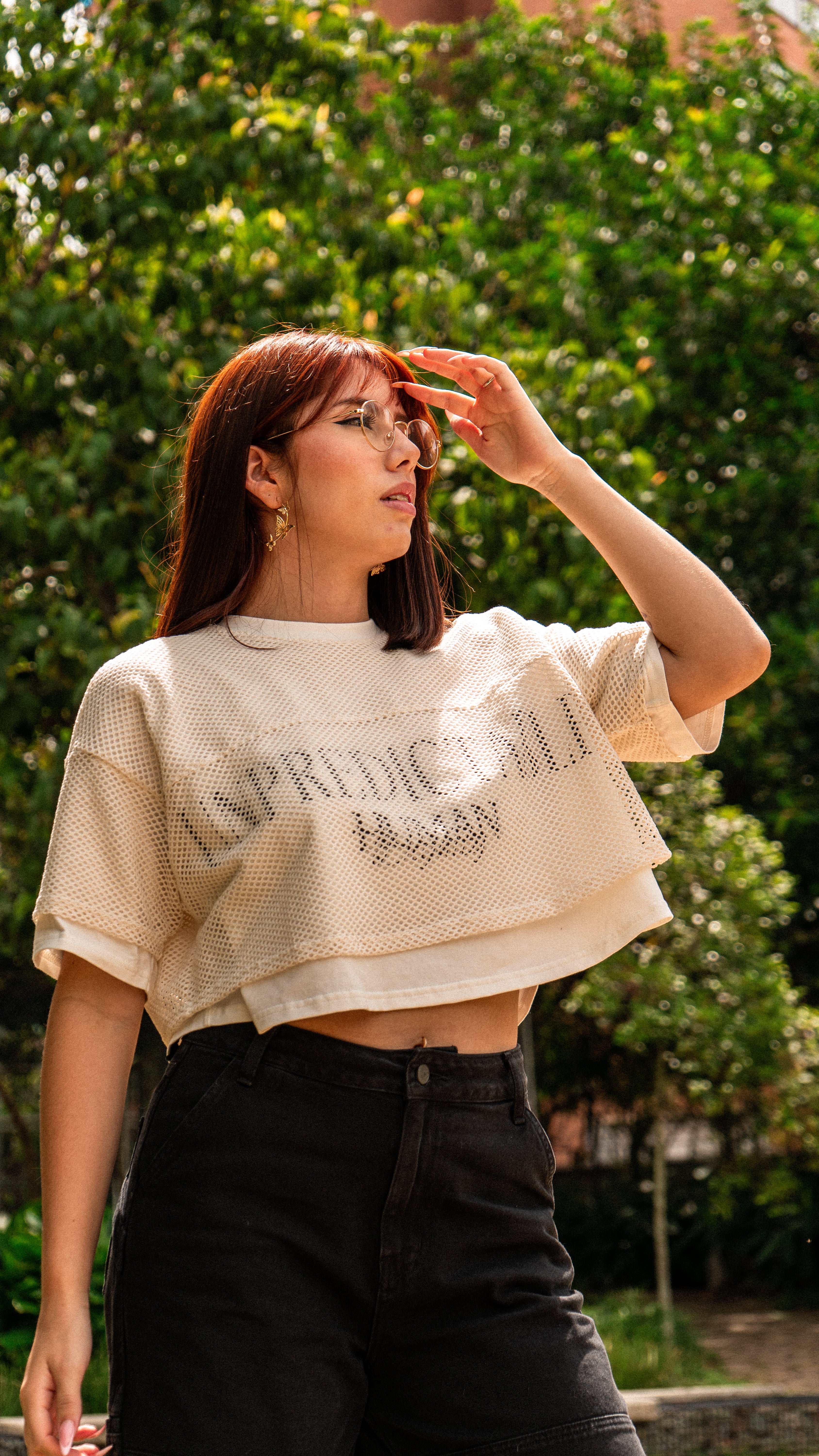 Camisa Doble Over Blanca