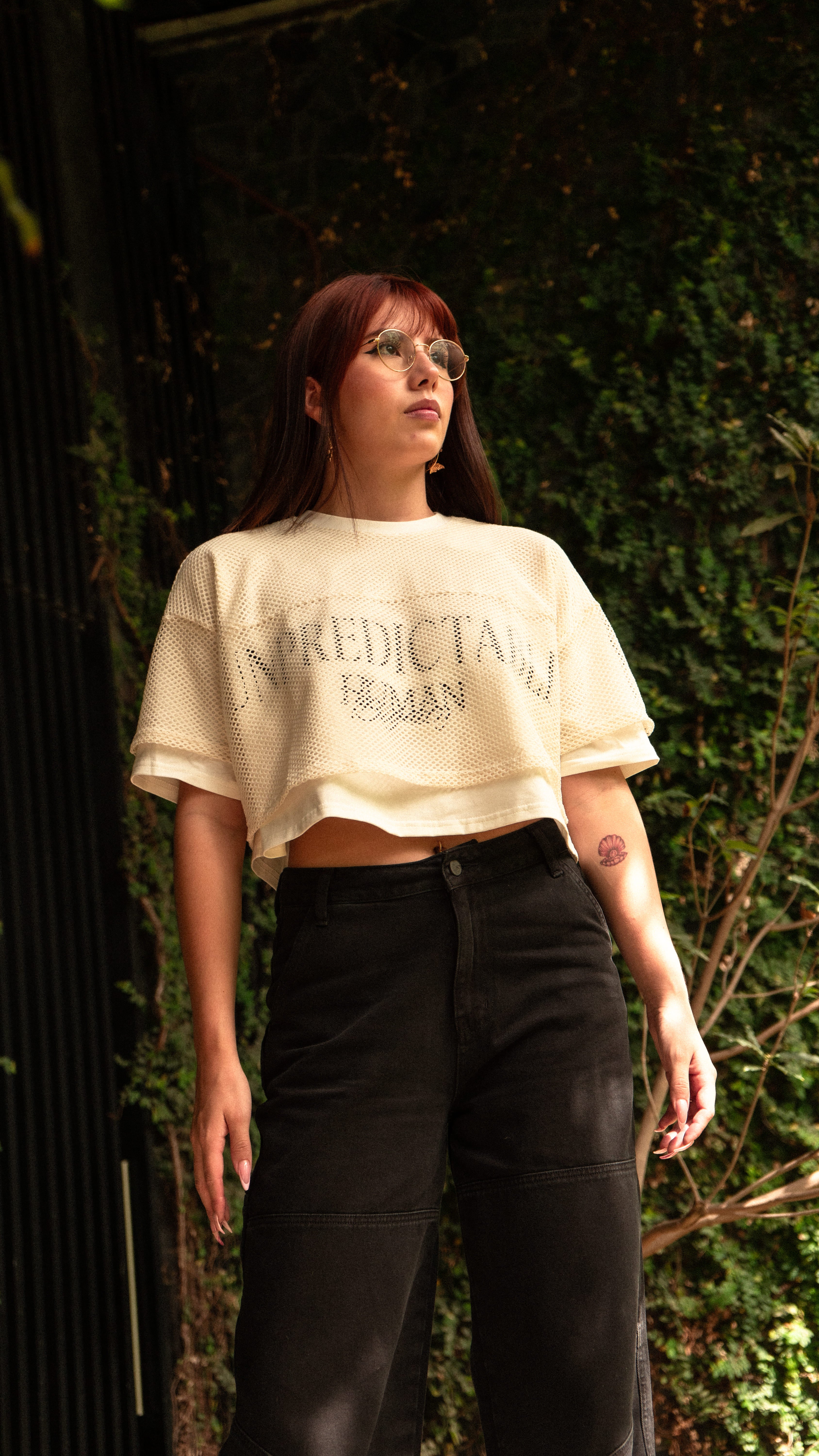 Camisa Doble Over Blanca