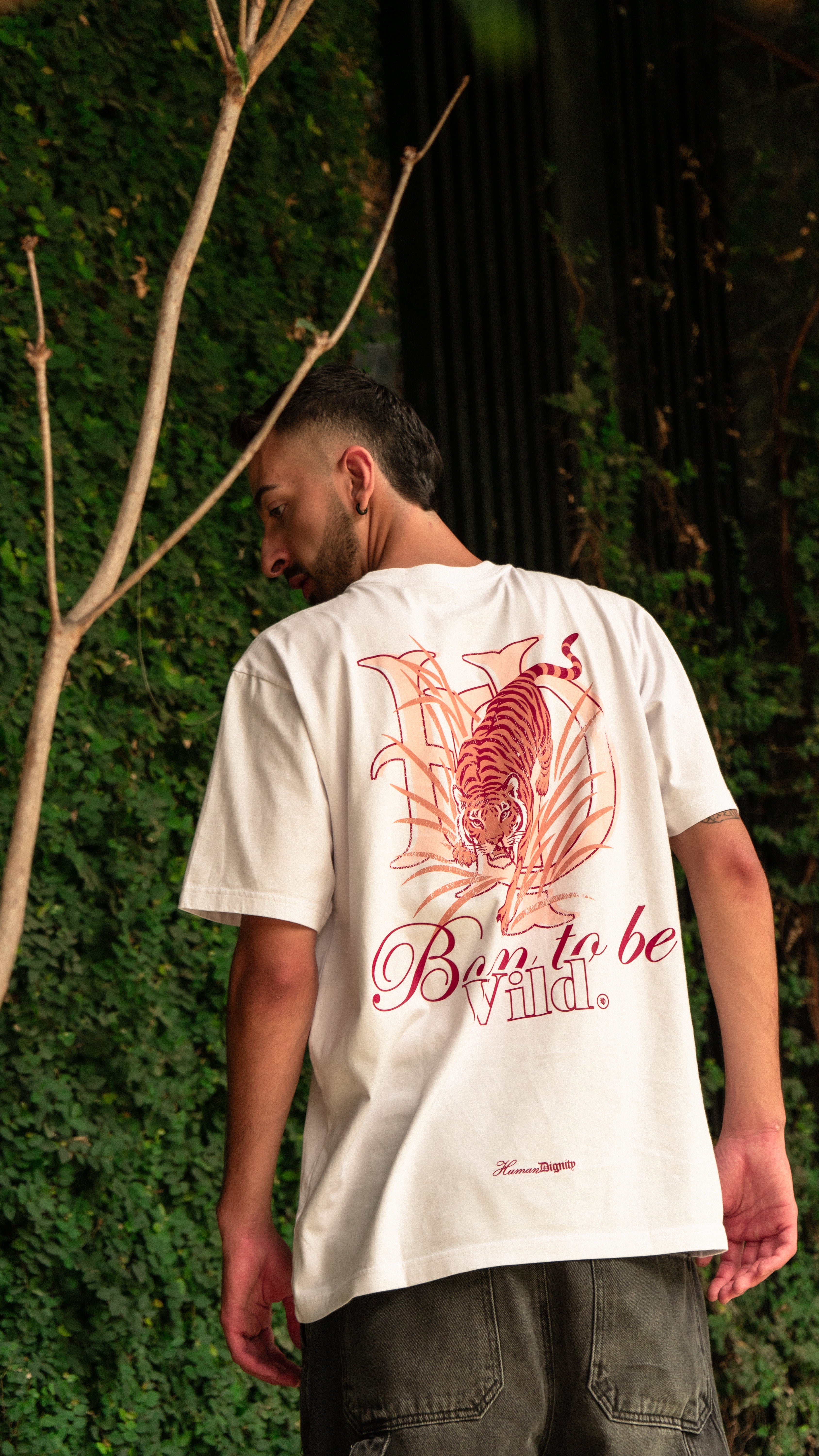 Camiseta Wild Blanca