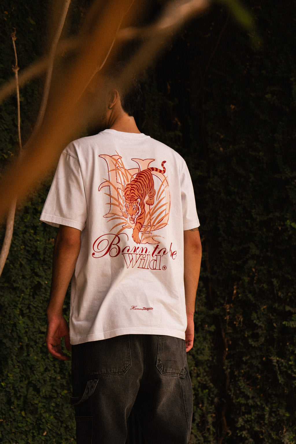 Camiseta Wild Blanca