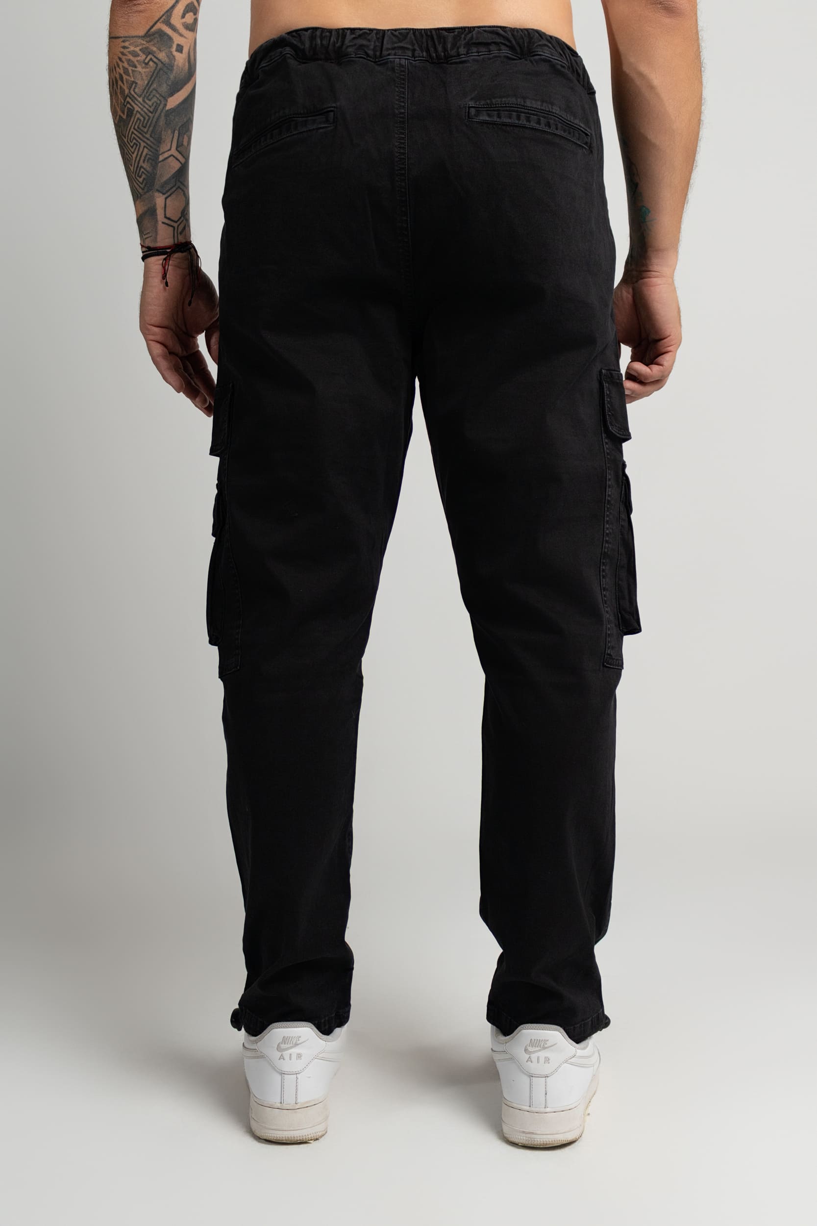 Pantalón Jogger Cargo Negro