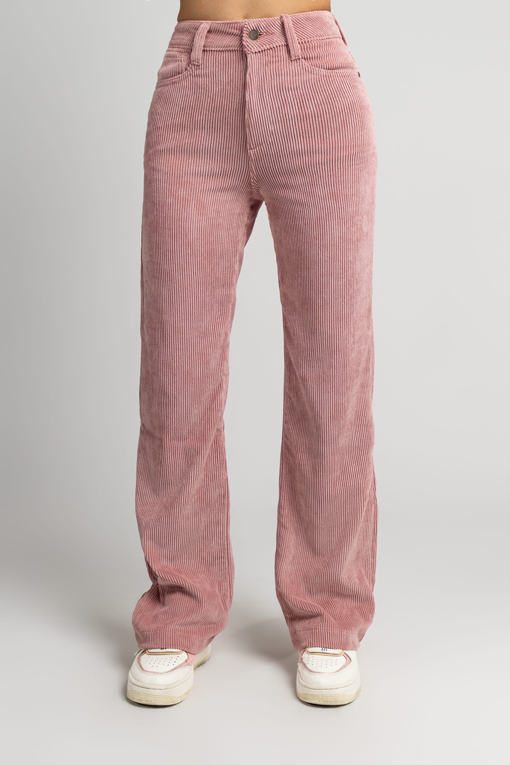 Pantalón corduroy Rosa
