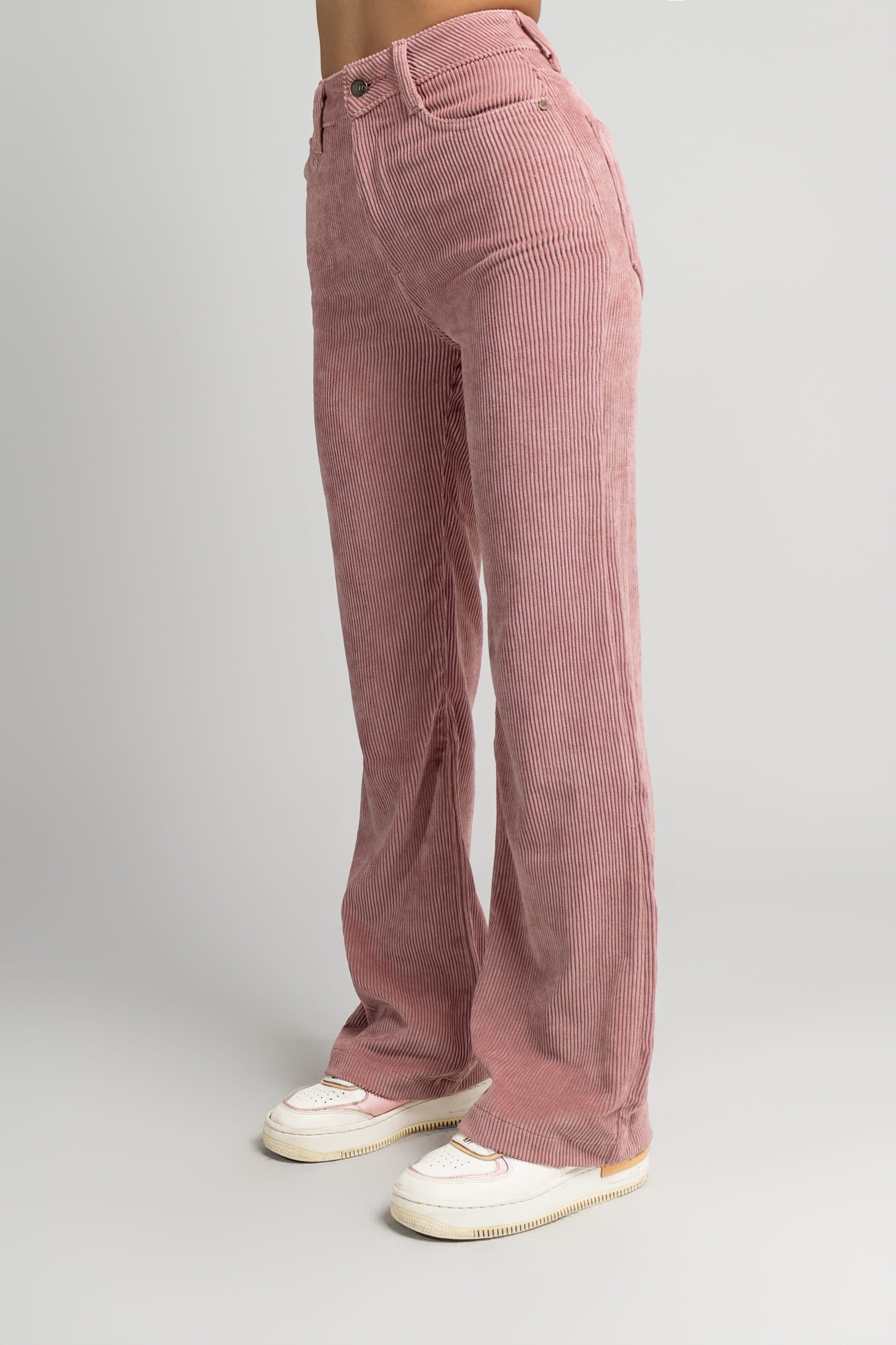 Pantalón corduroy Rosa