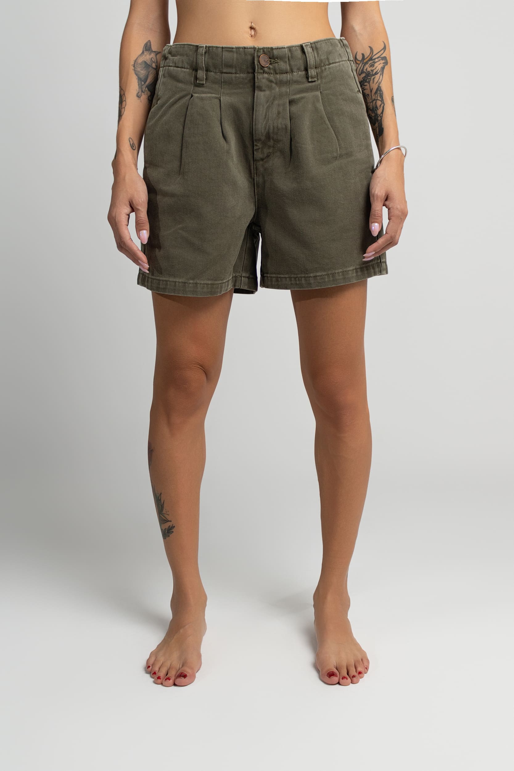 Short Jean Verde