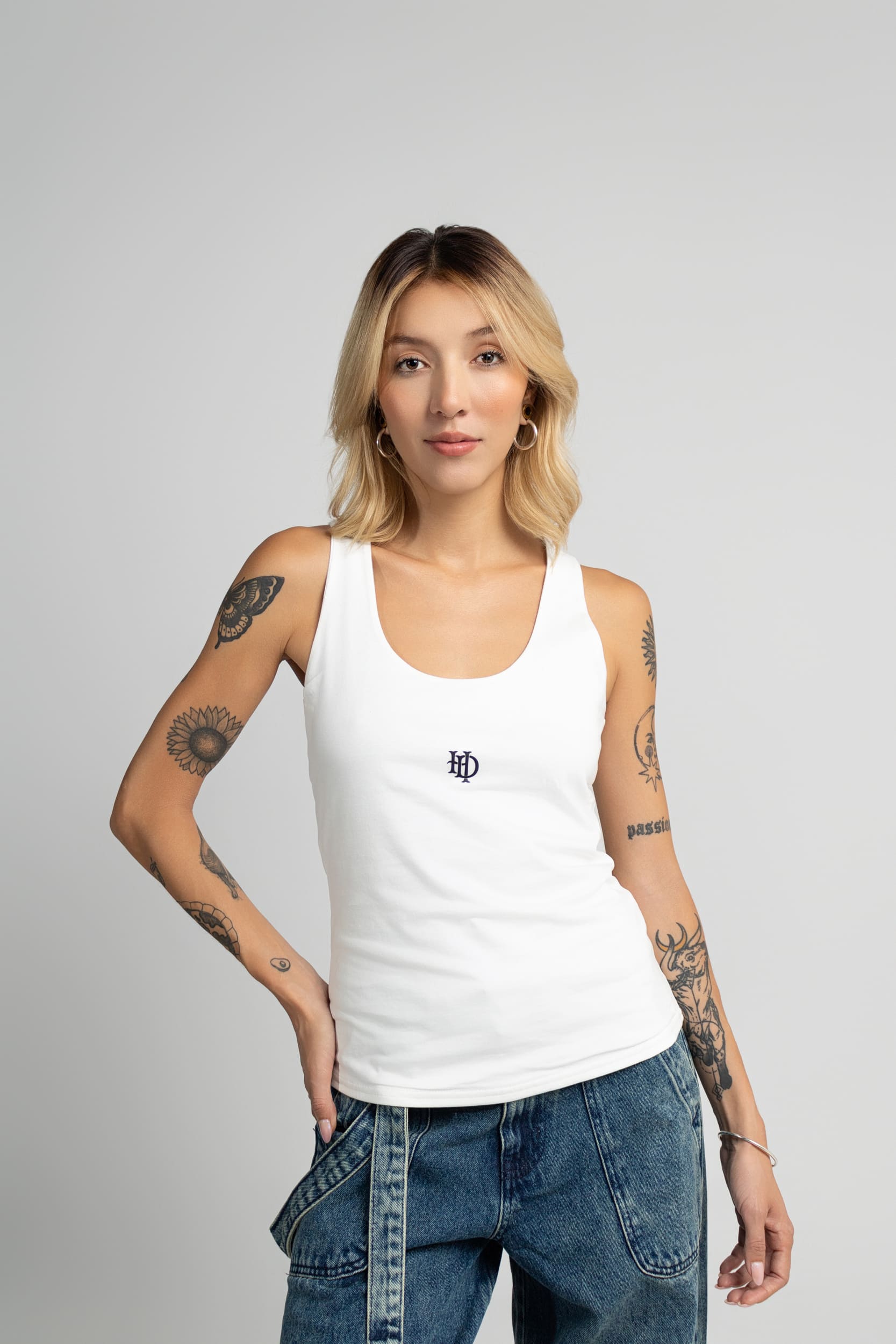 Camisilla Básica Blanca