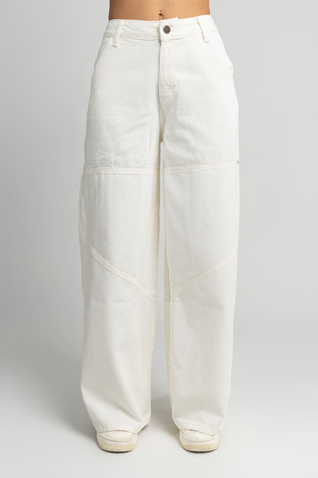 Jean Wide  Blanco