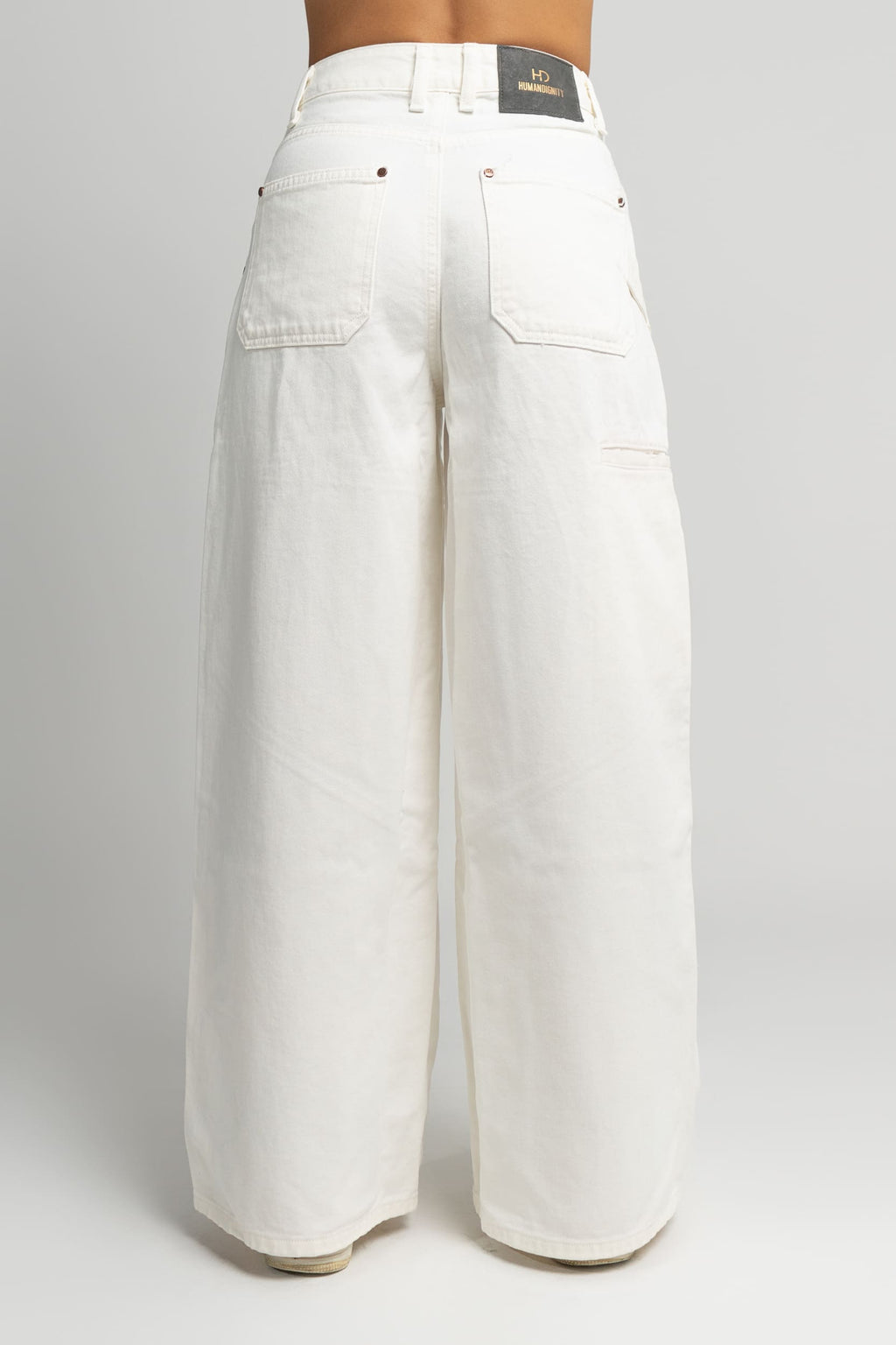Jean Wide  Blanco