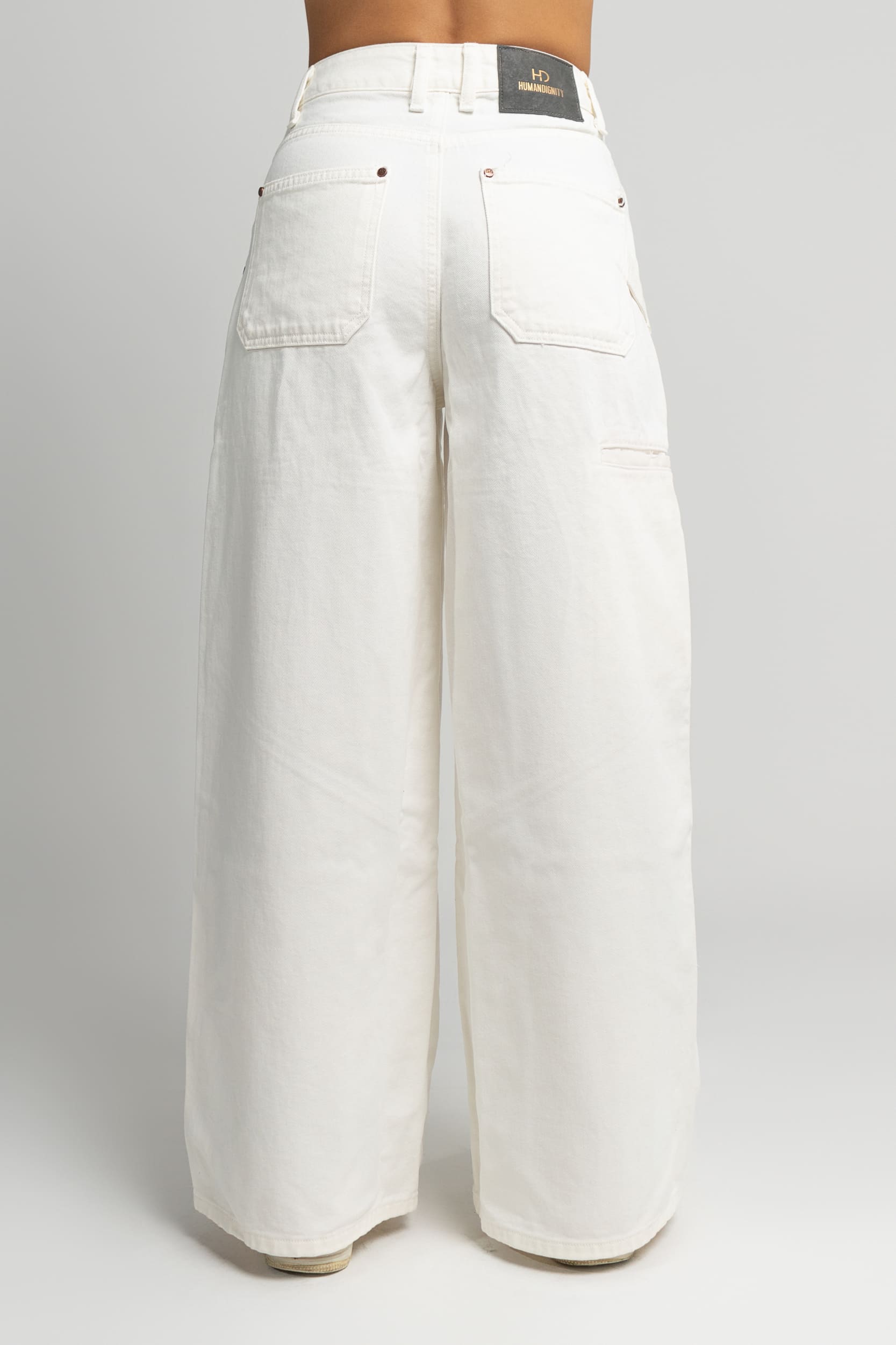 Jean Wide  Blanco