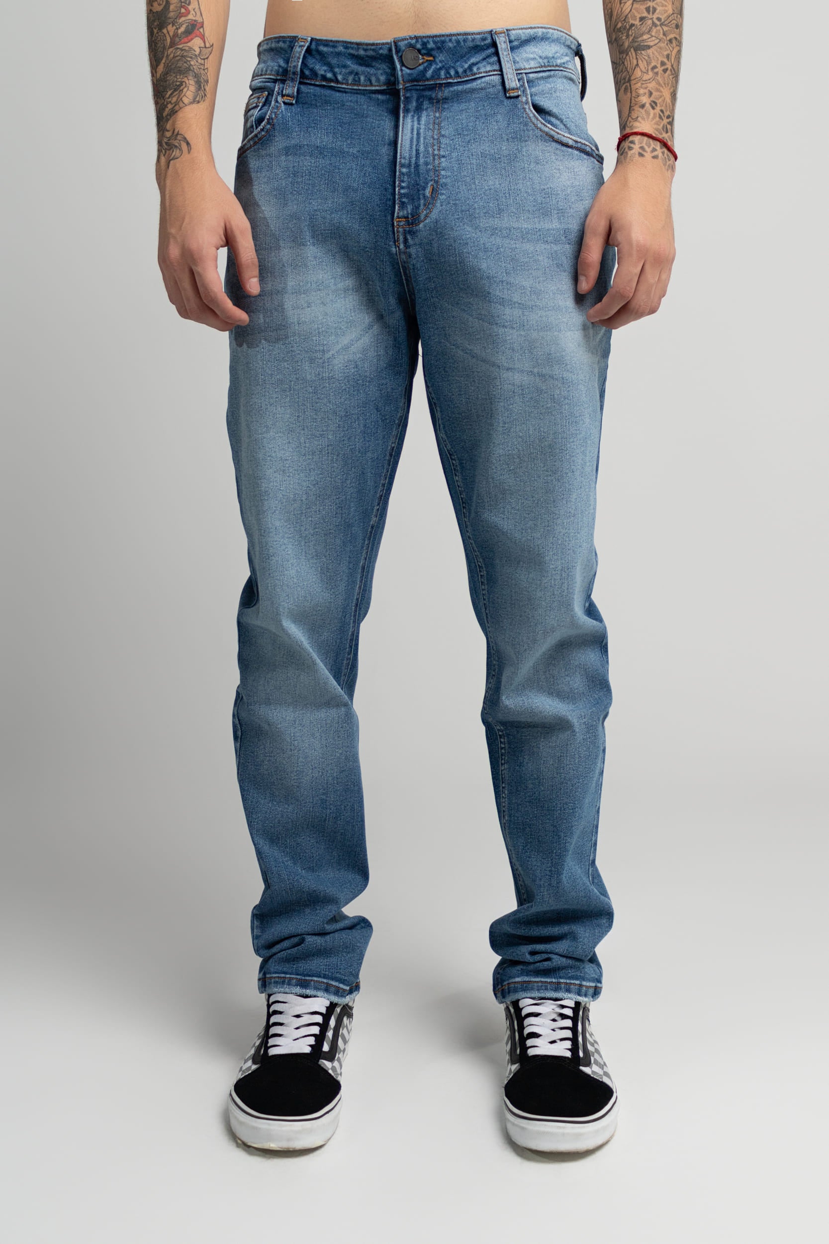 Jean Relaxed Azul Medio