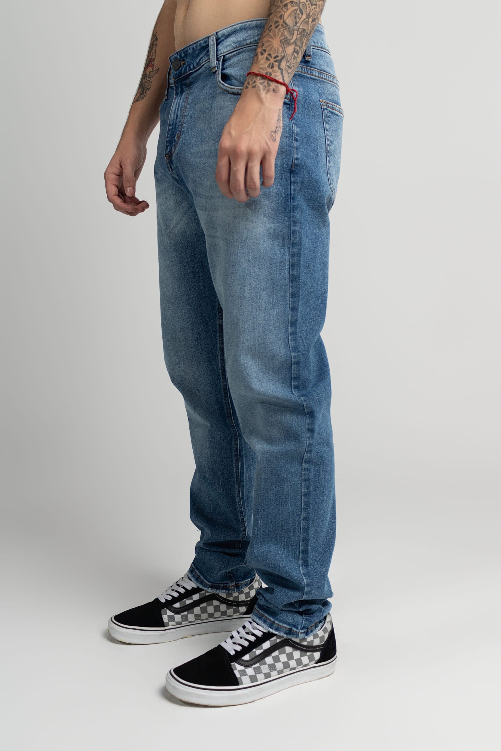 Jean Relaxed Azul Medio