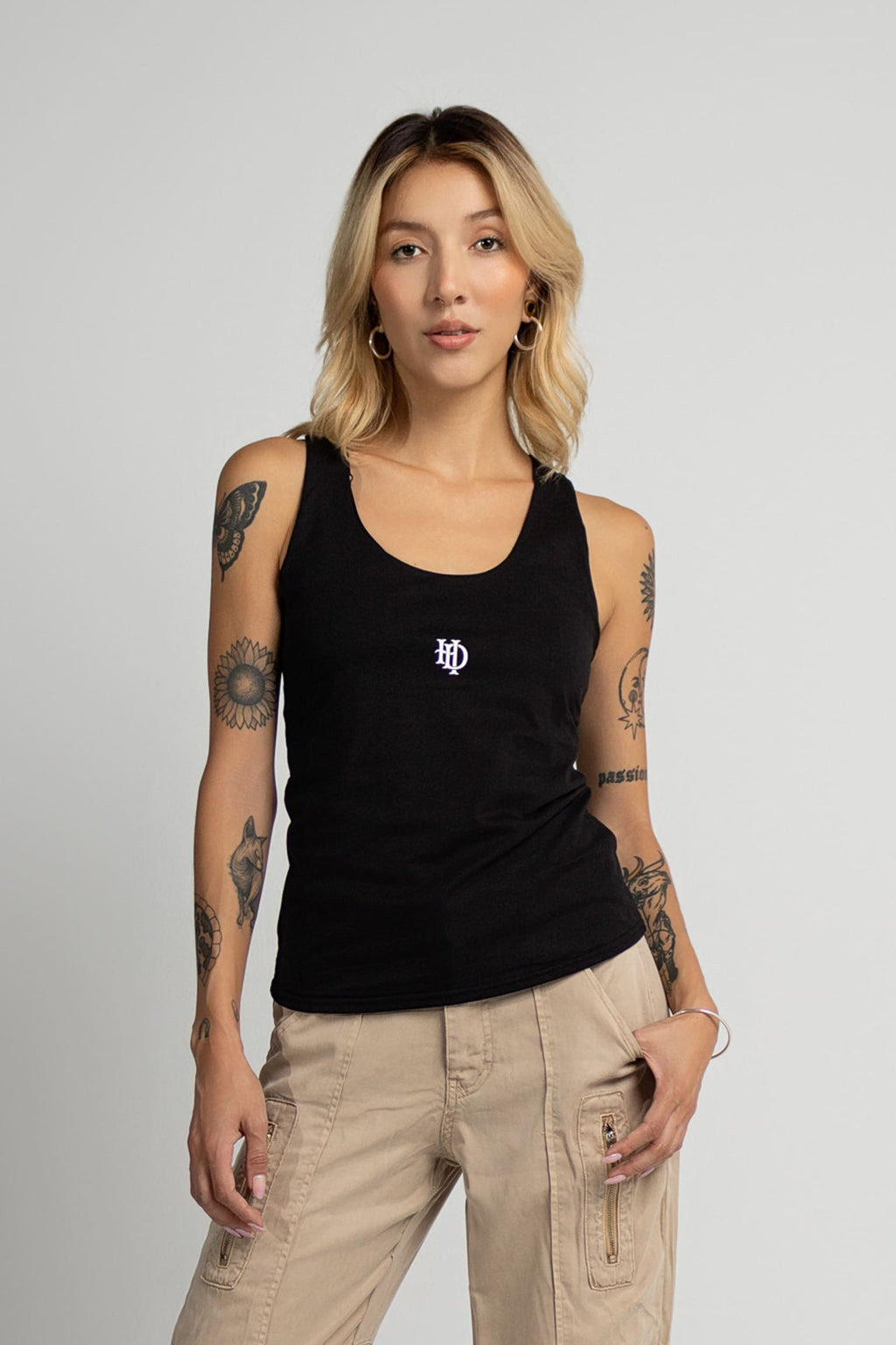 Camisilla Básica Negra