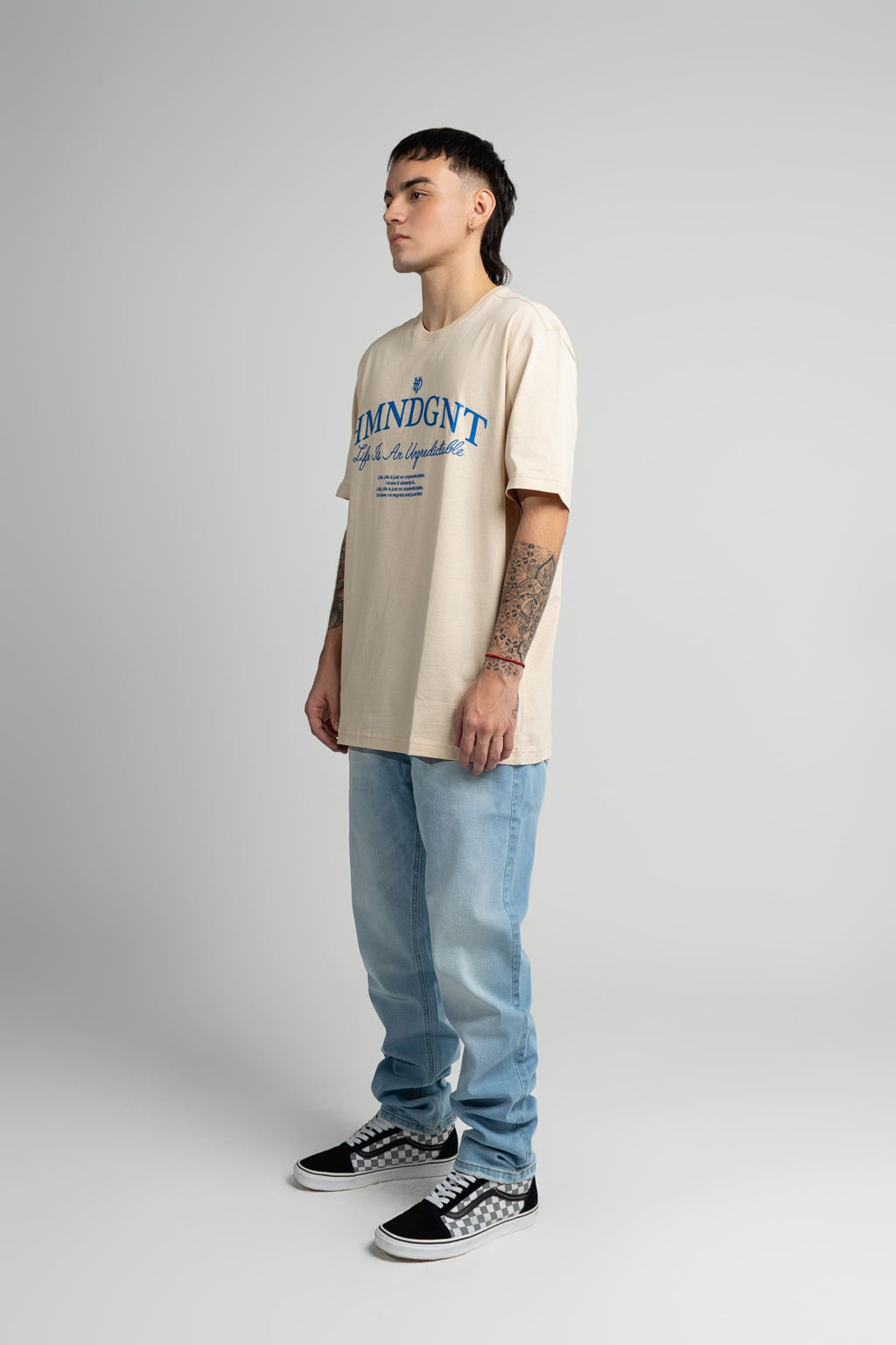 Camiseta HMN Beige