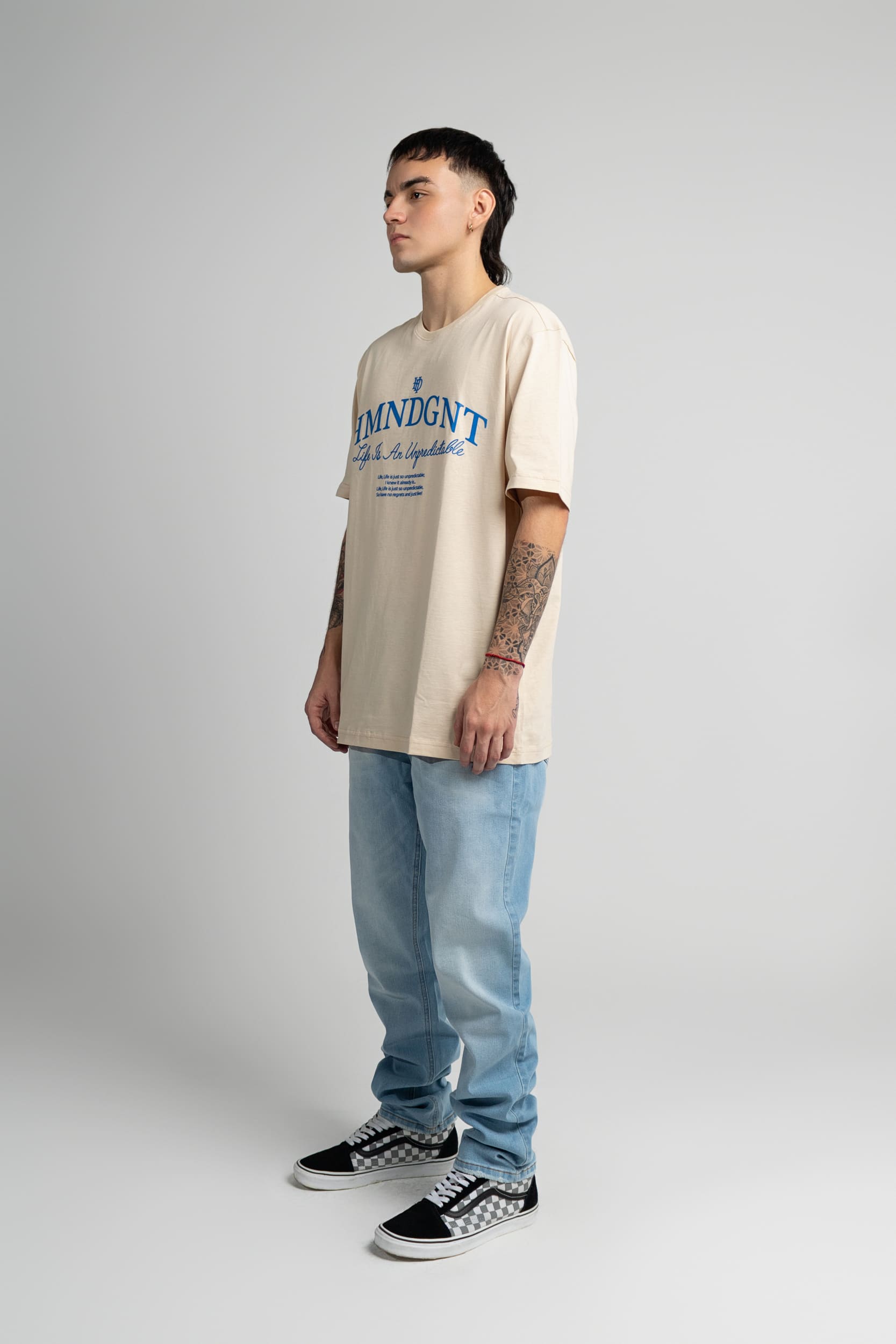 Camiseta HMN Beige