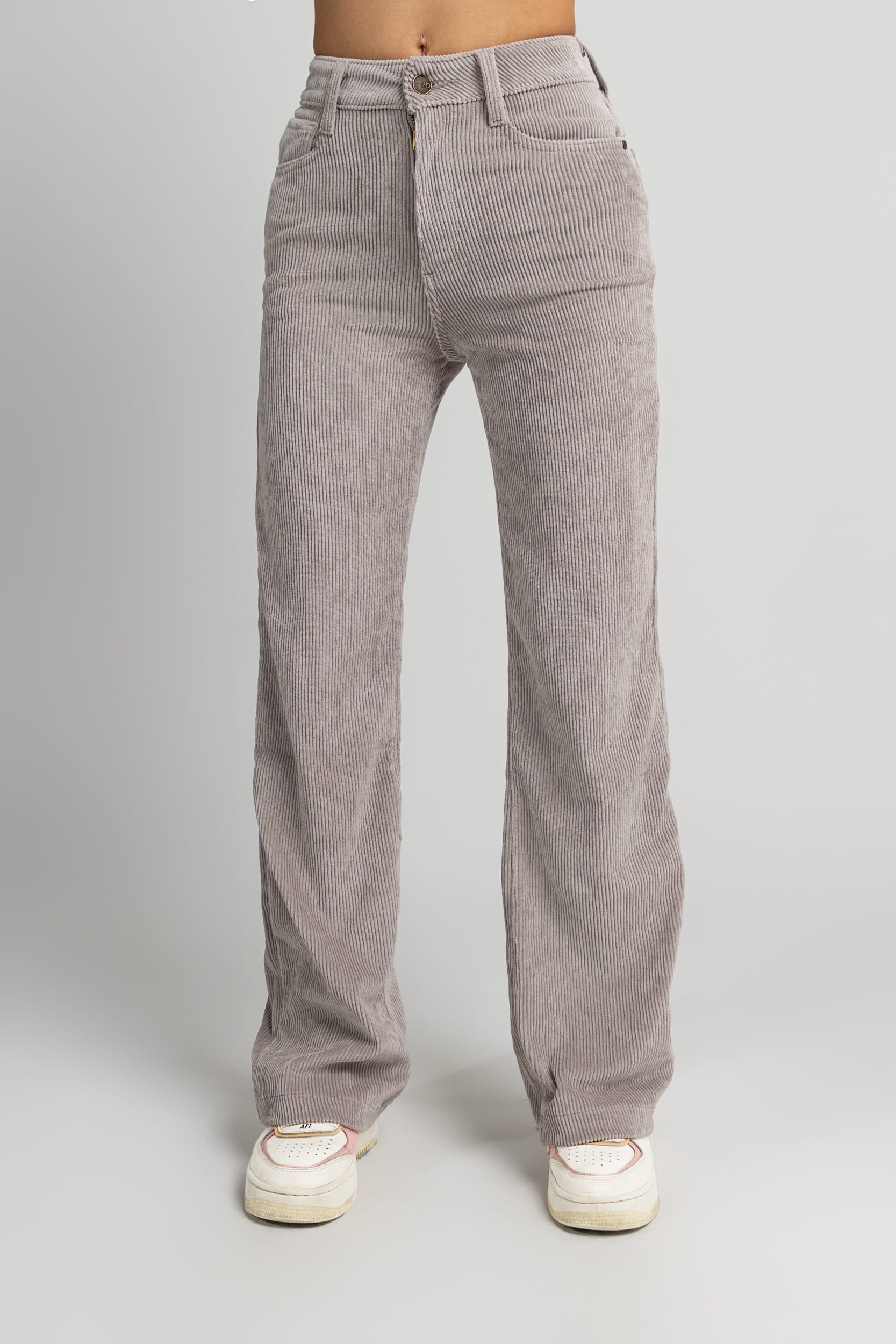Pantalón corduroy Gris