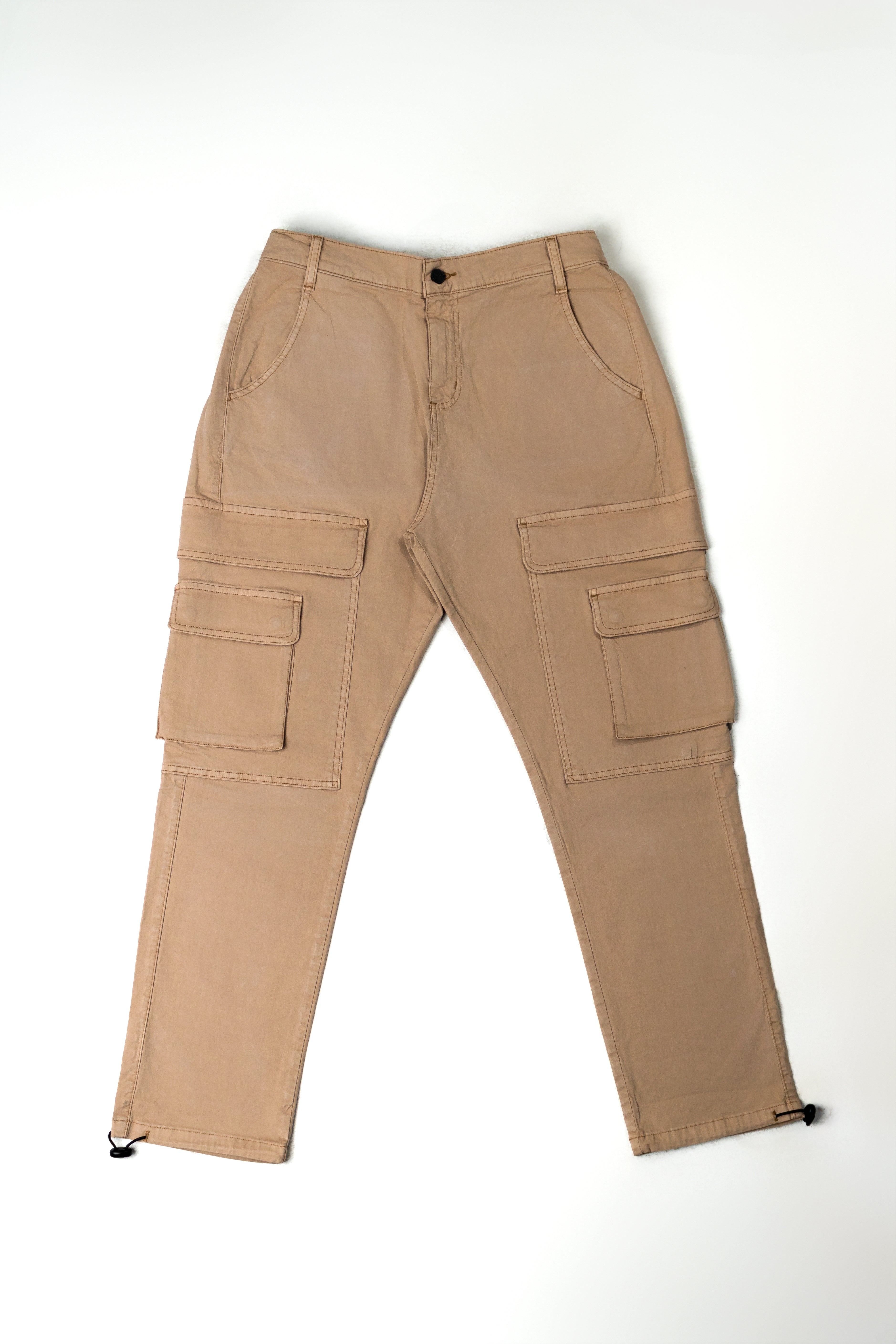 Jogger Cargo Doble Bolsillo Caqui