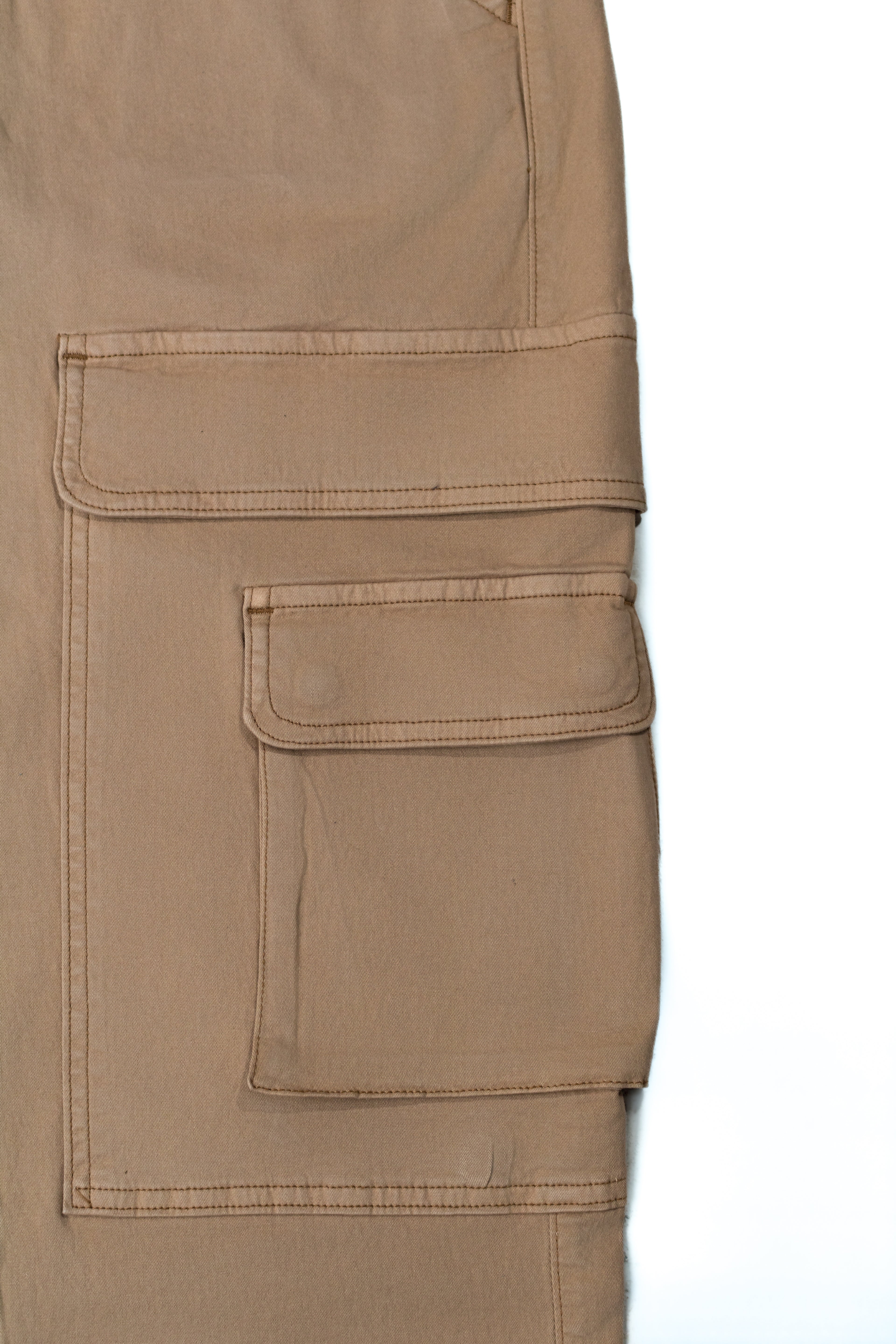 Jogger Cargo Doble Bolsillo Caqui