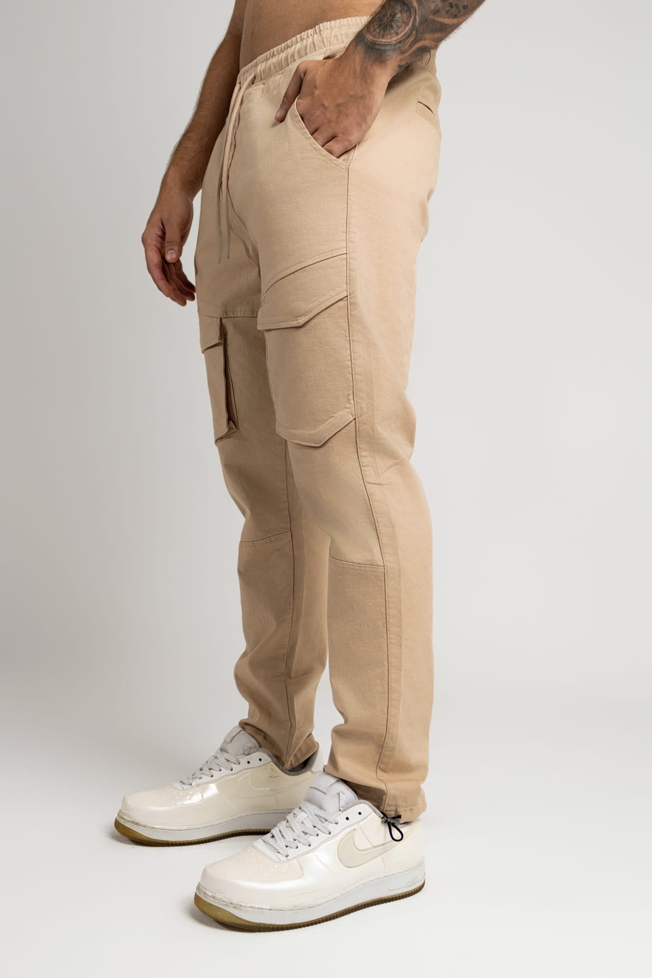 Jogger Crossed Camel