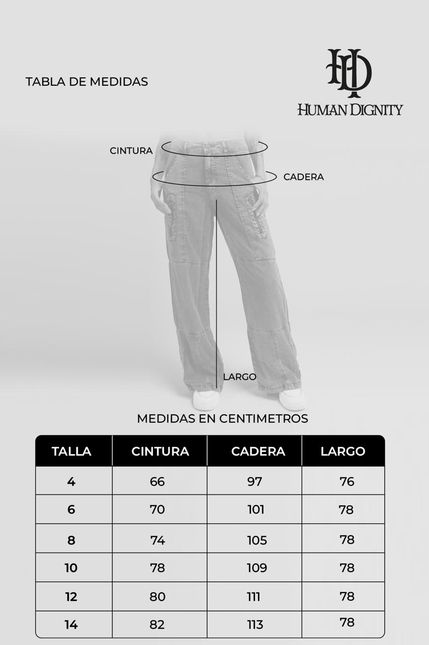 Pantalón Fluido Cierres Camel